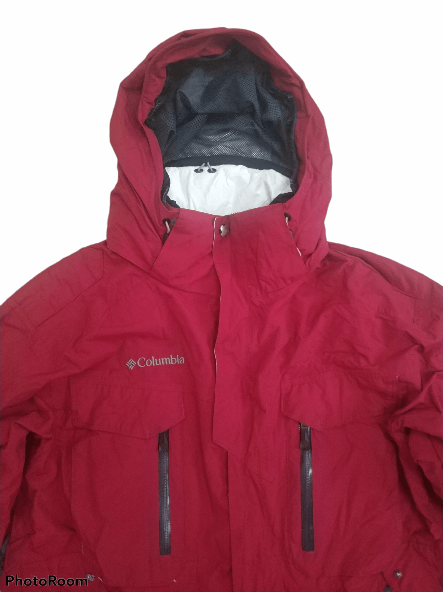 Columbia 🔥Columbia Titanium Red Multipockets Jackets Size US L / EU 52-54 / 3 - 2 Thumbnail
