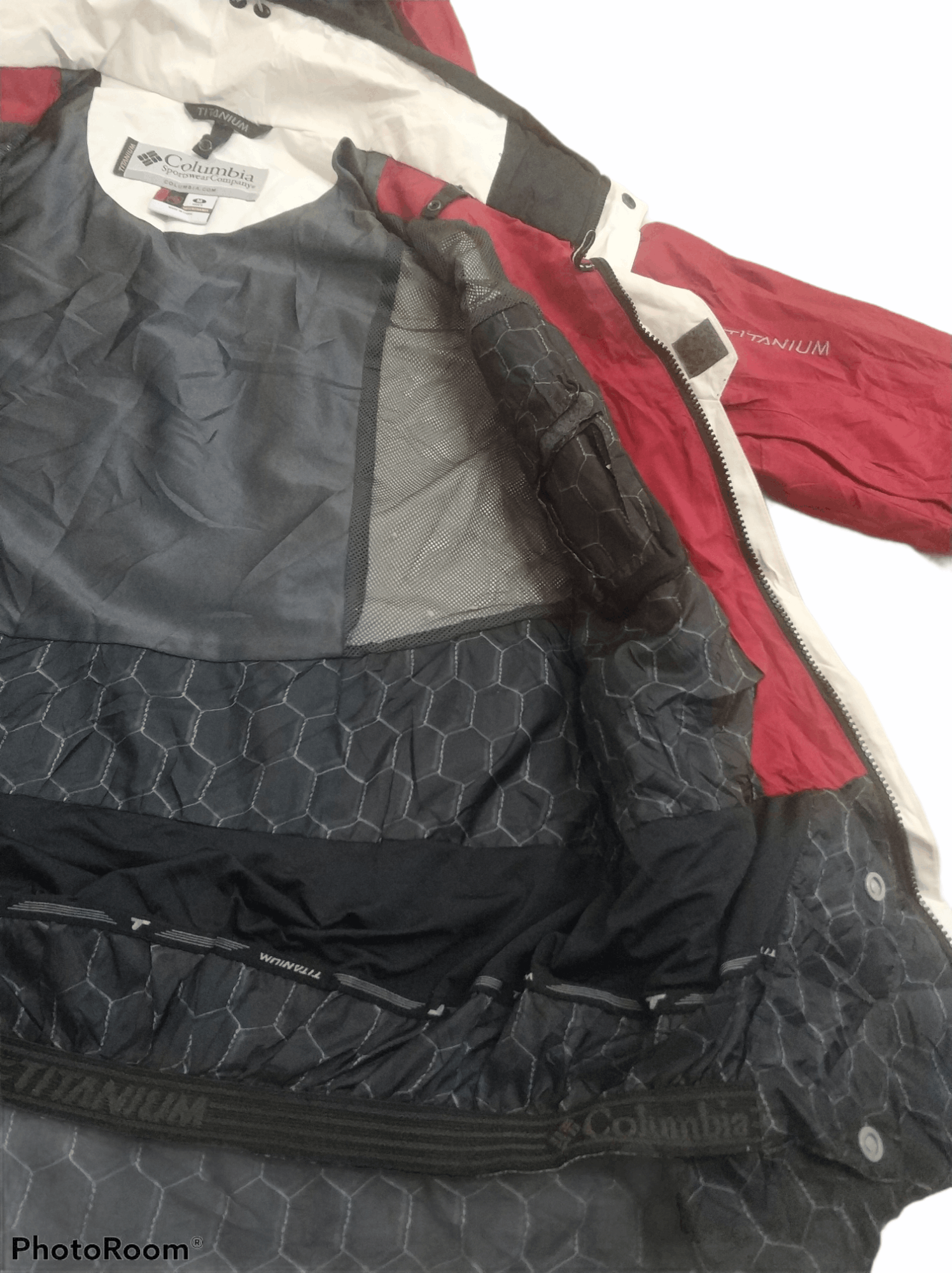 Columbia 🔥Columbia Titanium Red Multipockets Jackets Size US L / EU 52-54 / 3 - 7 Thumbnail