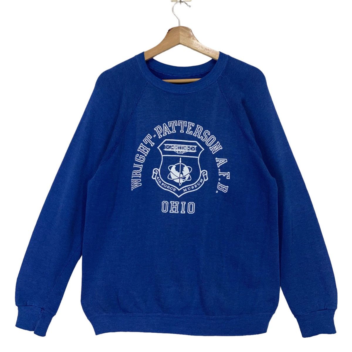Vintage Vintage 90s Wright- Patterson A.F.B Crewneck Sweatshirt Size US M / EU 48-50 / 2 - 1 Thumbnail