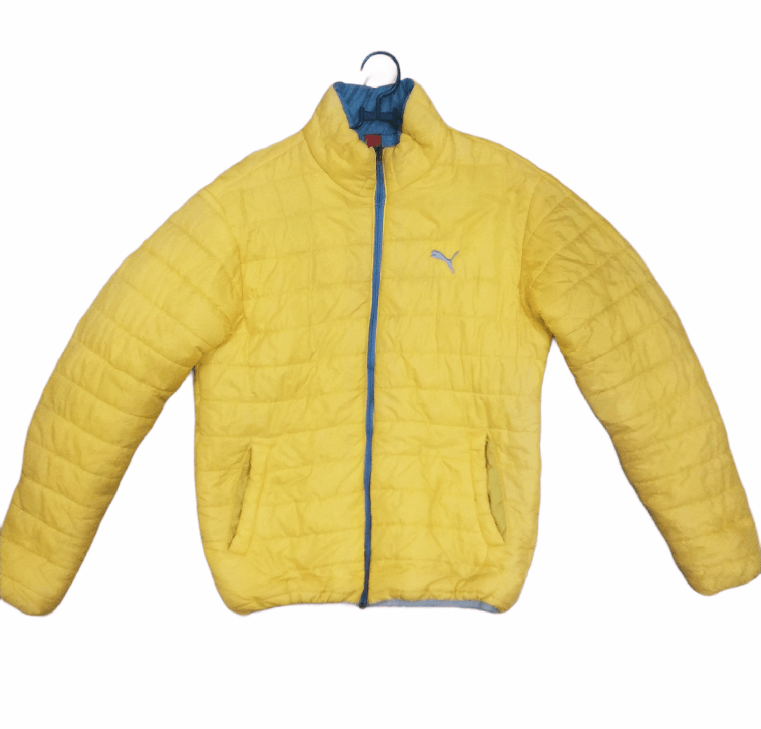 Puma 🔥Yellow Vintage Puma Puffer Jackets Size US S / EU 44-46 / 1 - 10 Thumbnail