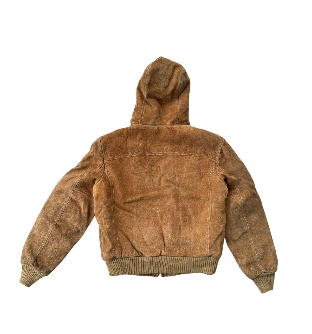 Vintage Worlwide sportswear leather jacket hoodie Size US S / EU 44-46 / 1 - 6 Thumbnail
