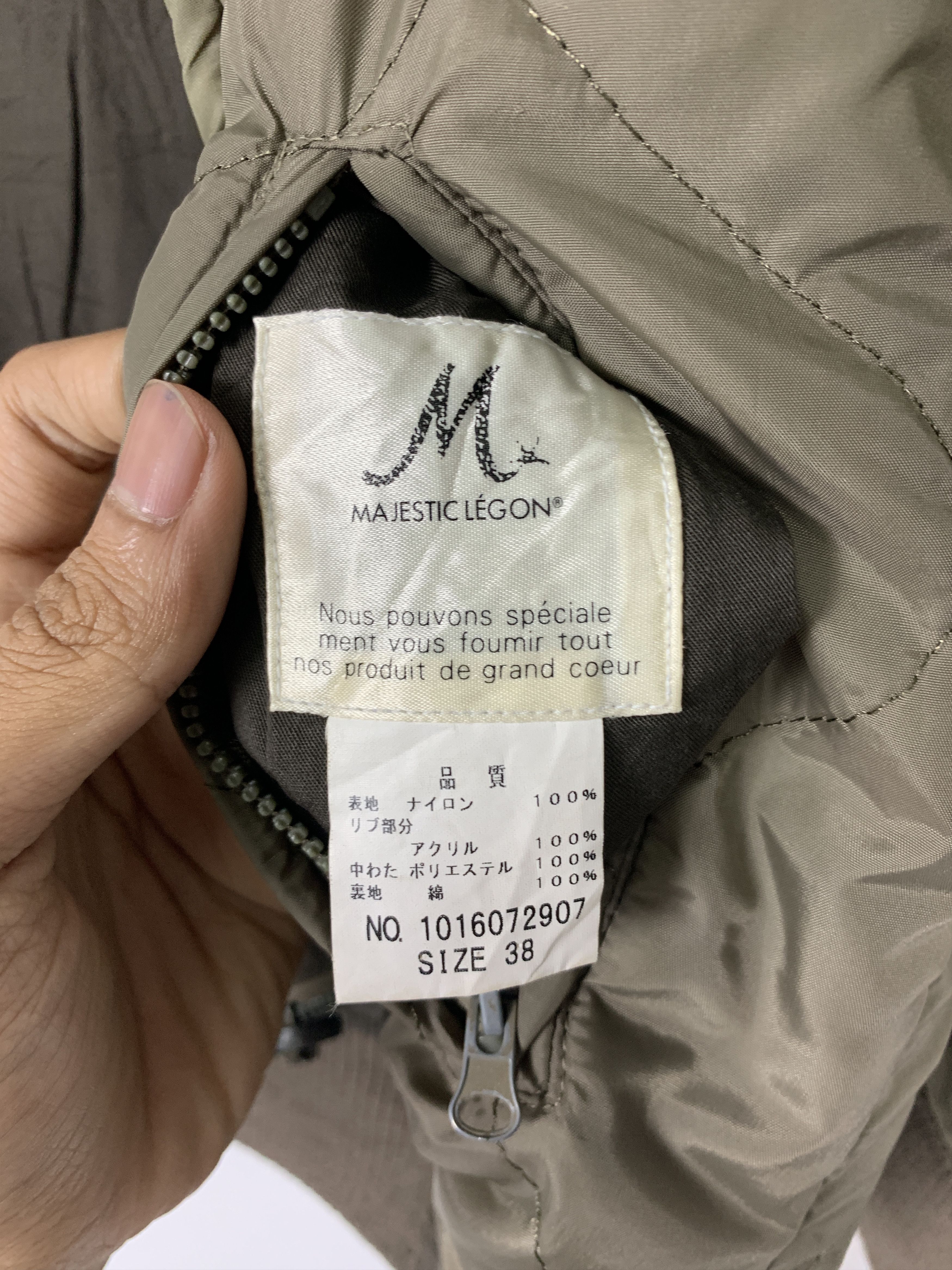 Majestic Vintage Majestic Legon Reversible Jacket J1392 Size US S / EU 44-46 / 1 - 9 Thumbnail
