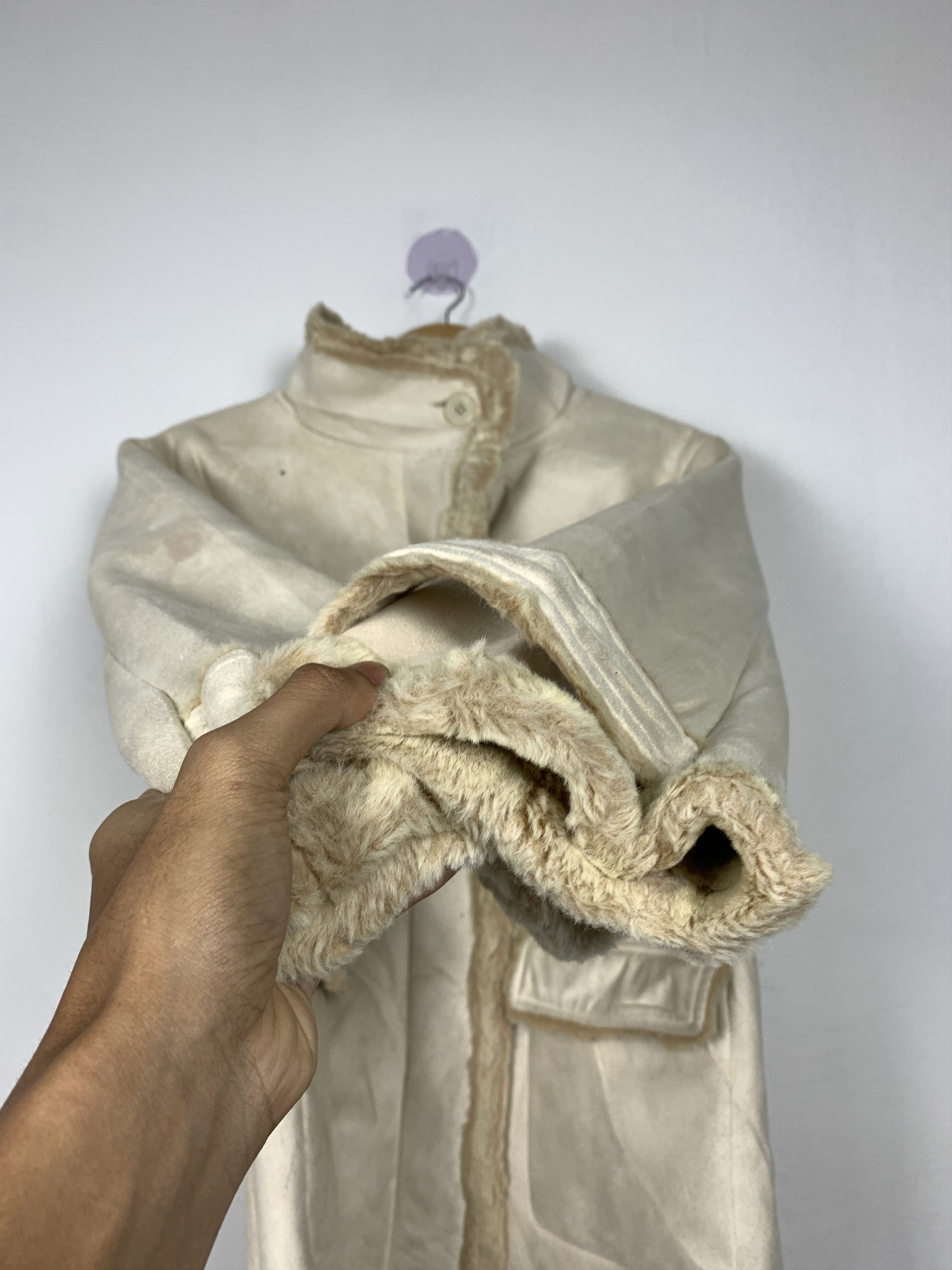 Japanese Brand Vintage Cox Button Up Fur Lining Fur Winter Jacket J1403 Size US M / EU 48-50 / 2 - 5 Thumbnail