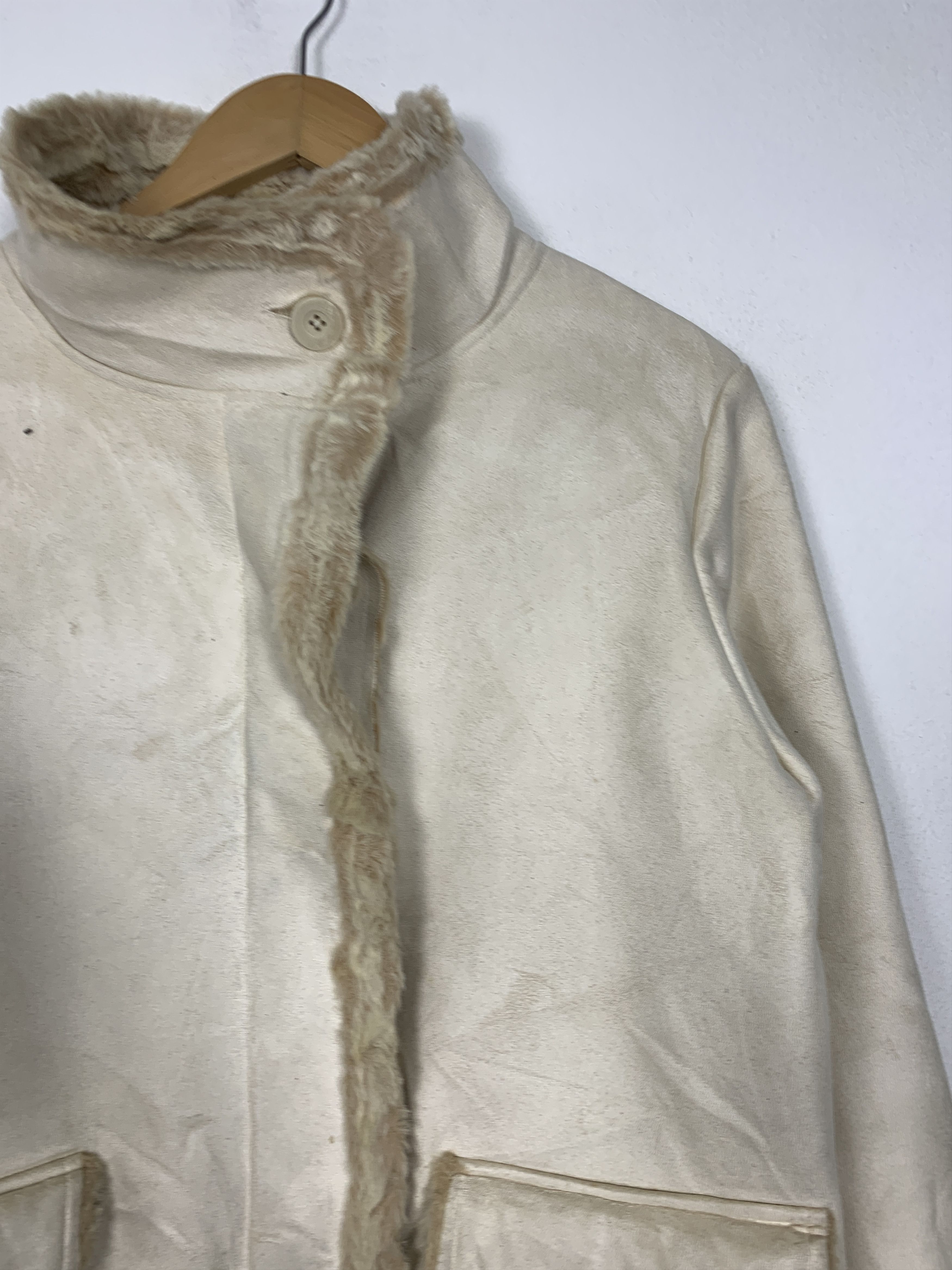 Japanese Brand Vintage Cox Button Up Fur Lining Fur Winter Jacket J1403 Size US M / EU 48-50 / 2 - 3 Thumbnail