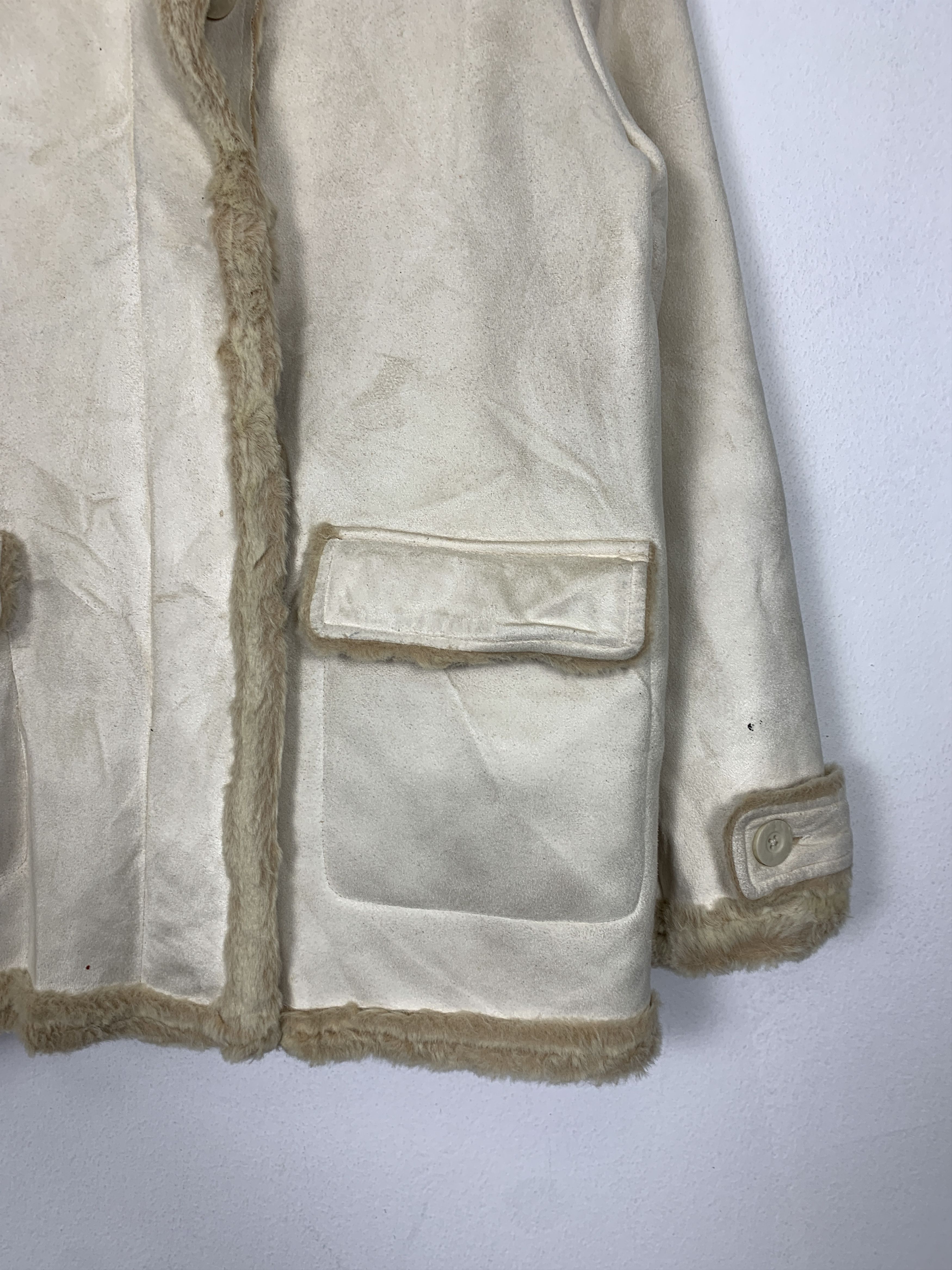 Japanese Brand Vintage Cox Button Up Fur Lining Fur Winter Jacket J1403 Size US M / EU 48-50 / 2 - 4 Thumbnail