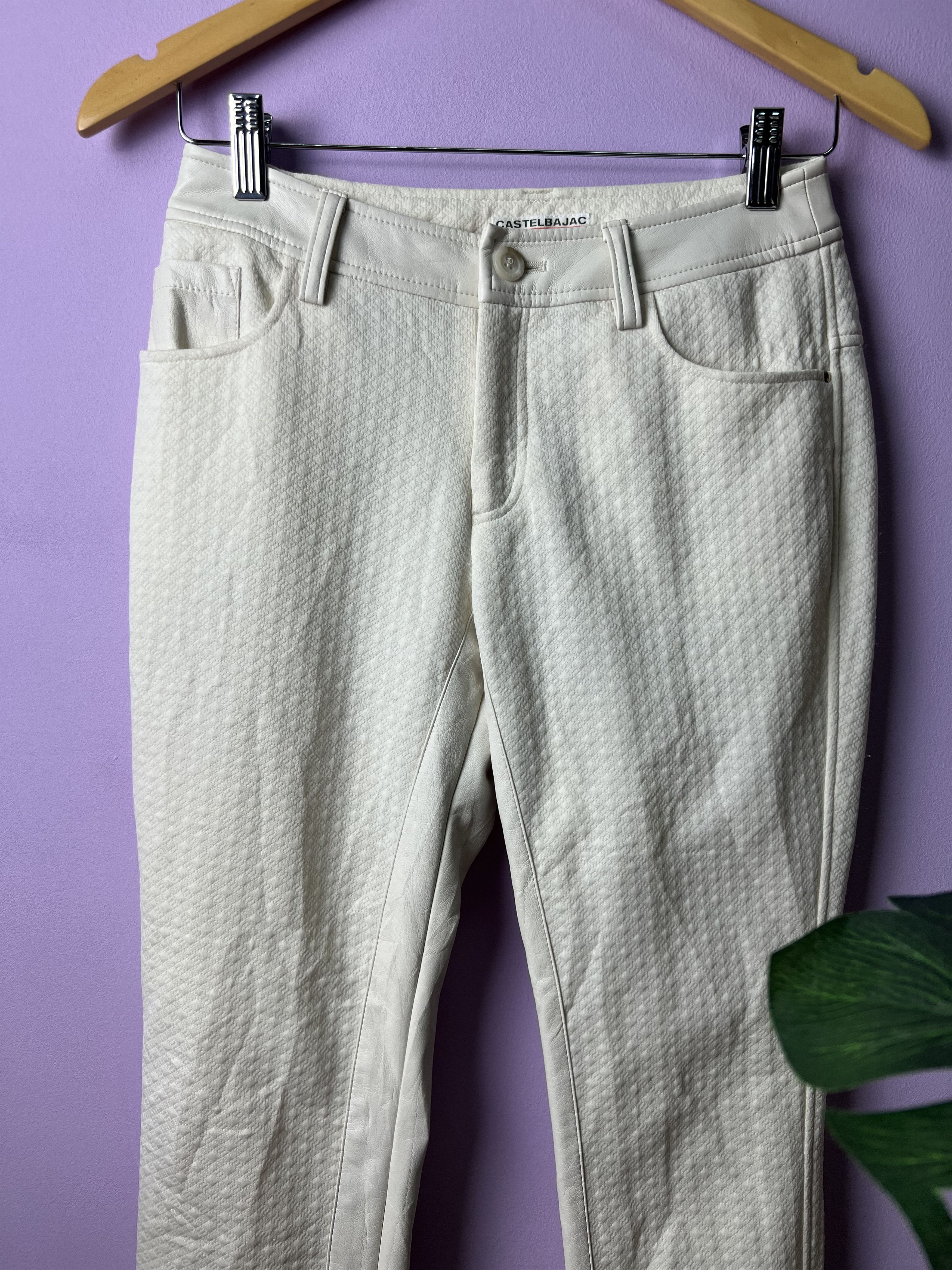 Jean Charles De Castelbajac 🔥Castelbajac Sport Light Pants Size 28" / US 6 / IT 42 - 3 Thumbnail