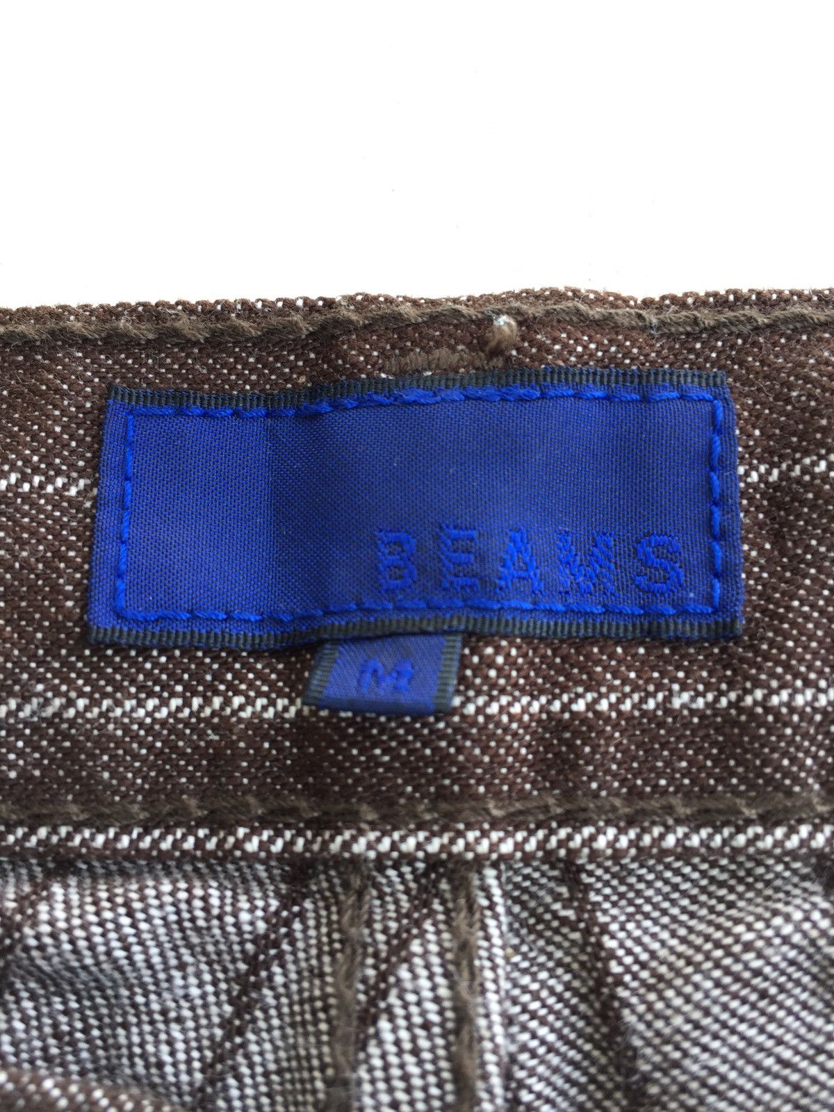 Beams Plus × If Six Was Nine × Tornado Mart Baggy Jeans Beams Herringbones Pinstripes Wabash Size US 31 - 6 Thumbnail