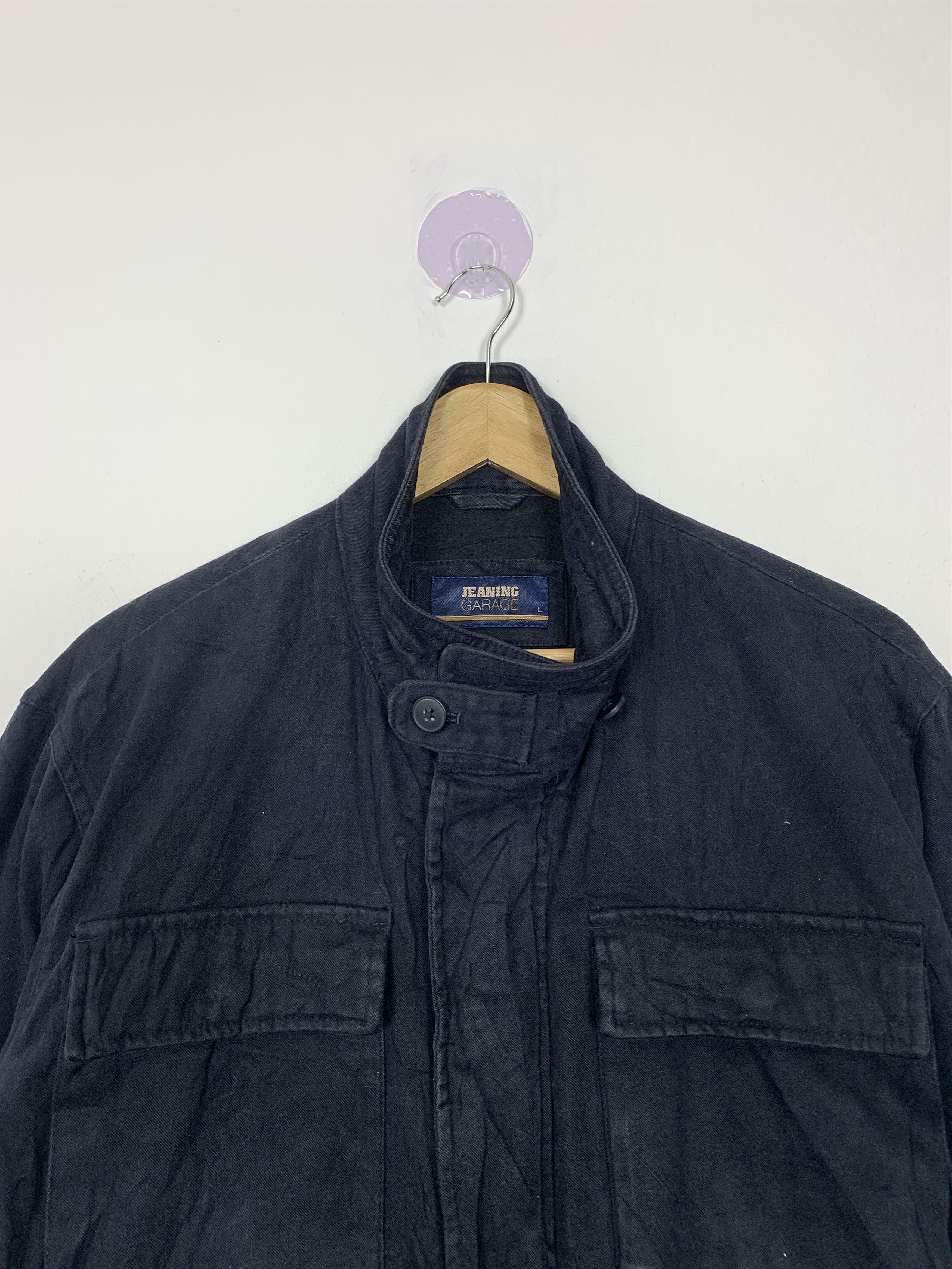 Japanese Brand Vintage Jeaning Garage Multi Pocket Zip Jacket J1113 Size US S / EU 44-46 / 1 - 2 Thumbnail
