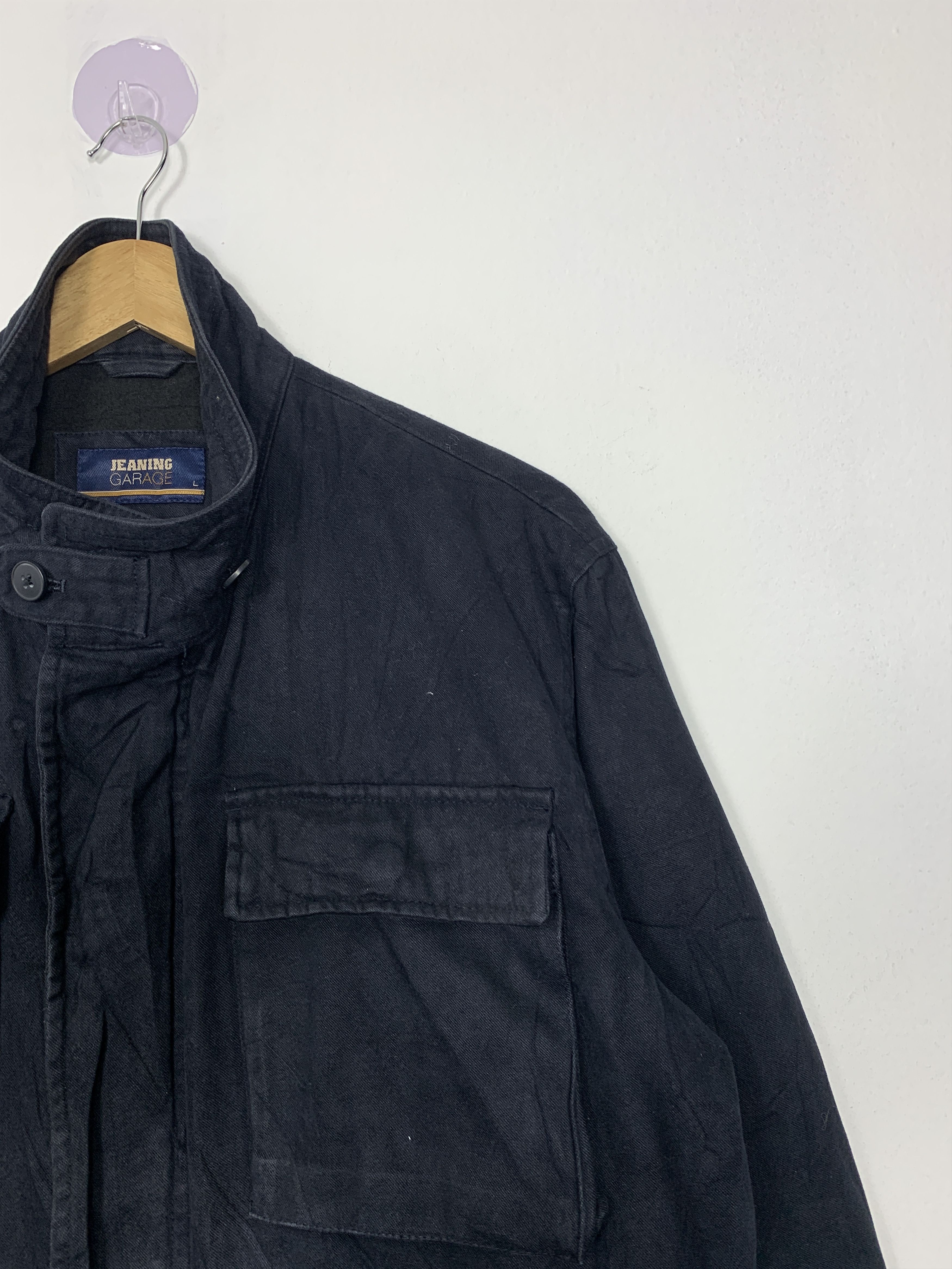 Japanese Brand Vintage Jeaning Garage Multi Pocket Zip Jacket J1113 Size US S / EU 44-46 / 1 - 3 Thumbnail