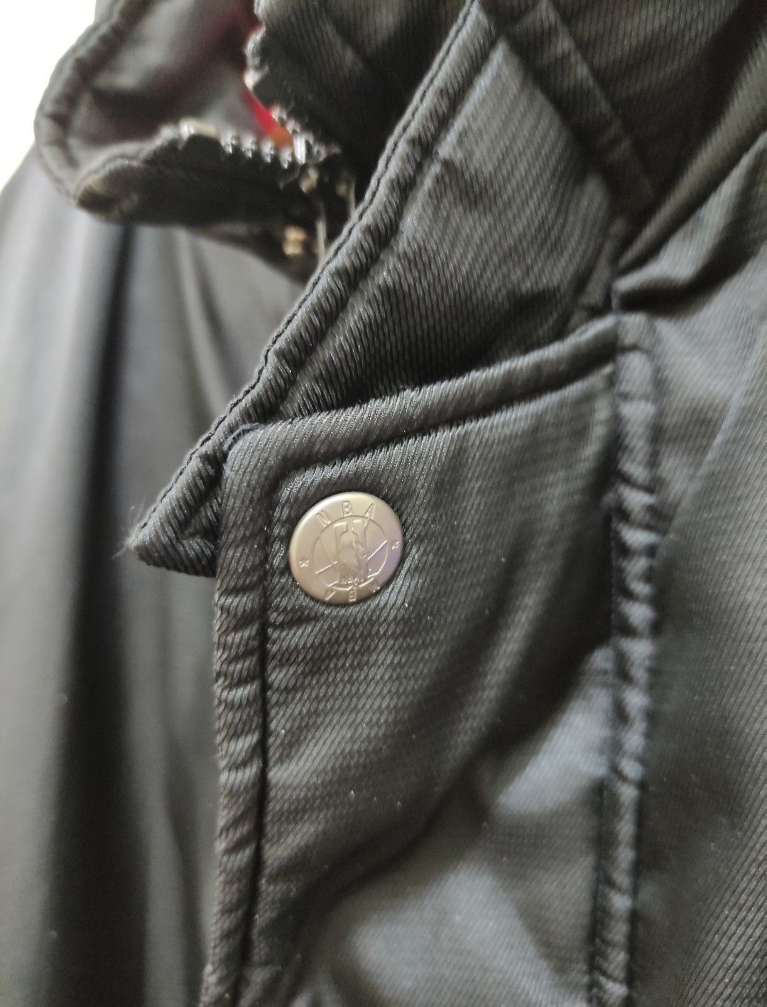 NBA × Vintage Vintage 90s NBA Chicago Bulls Long Nylon Basketball Jacket Size US XL / EU 56 / 4 - 12 Thumbnail
