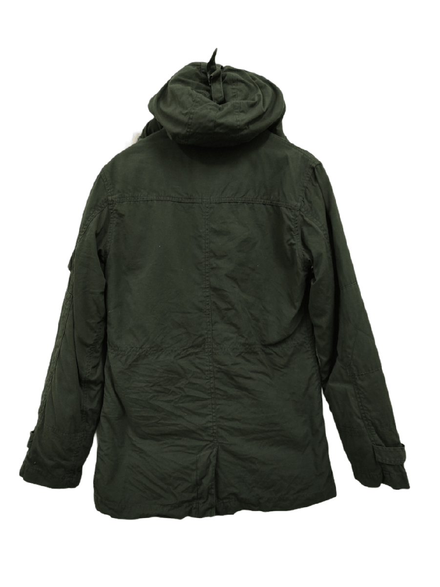 FULL LIFE Parka Jacket Hooded Army Mods Style Size Large