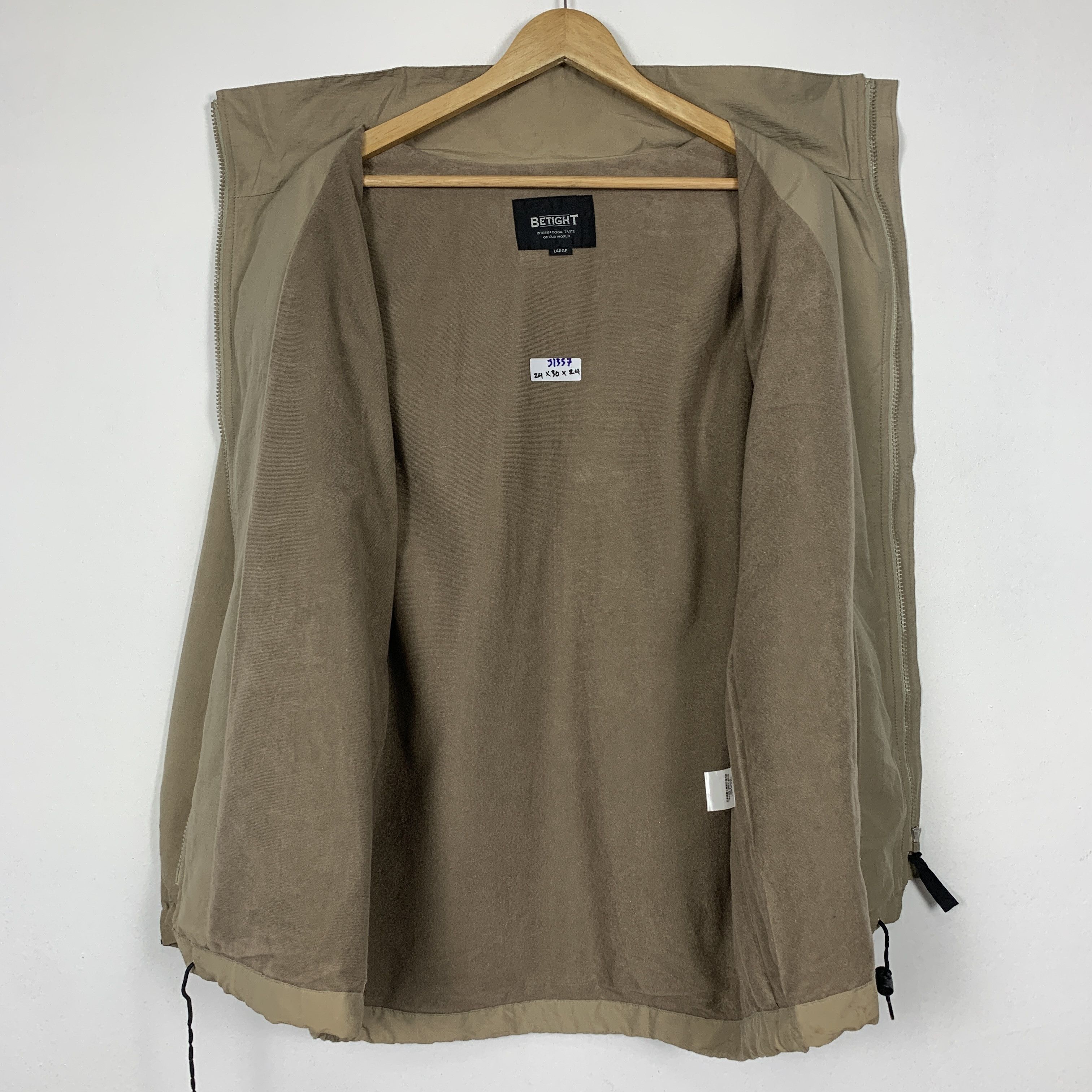 Japanese Brand Vintage Betight Zip Up Jacket J1357 Size US M / EU 48-50 / 2 - 7 Thumbnail