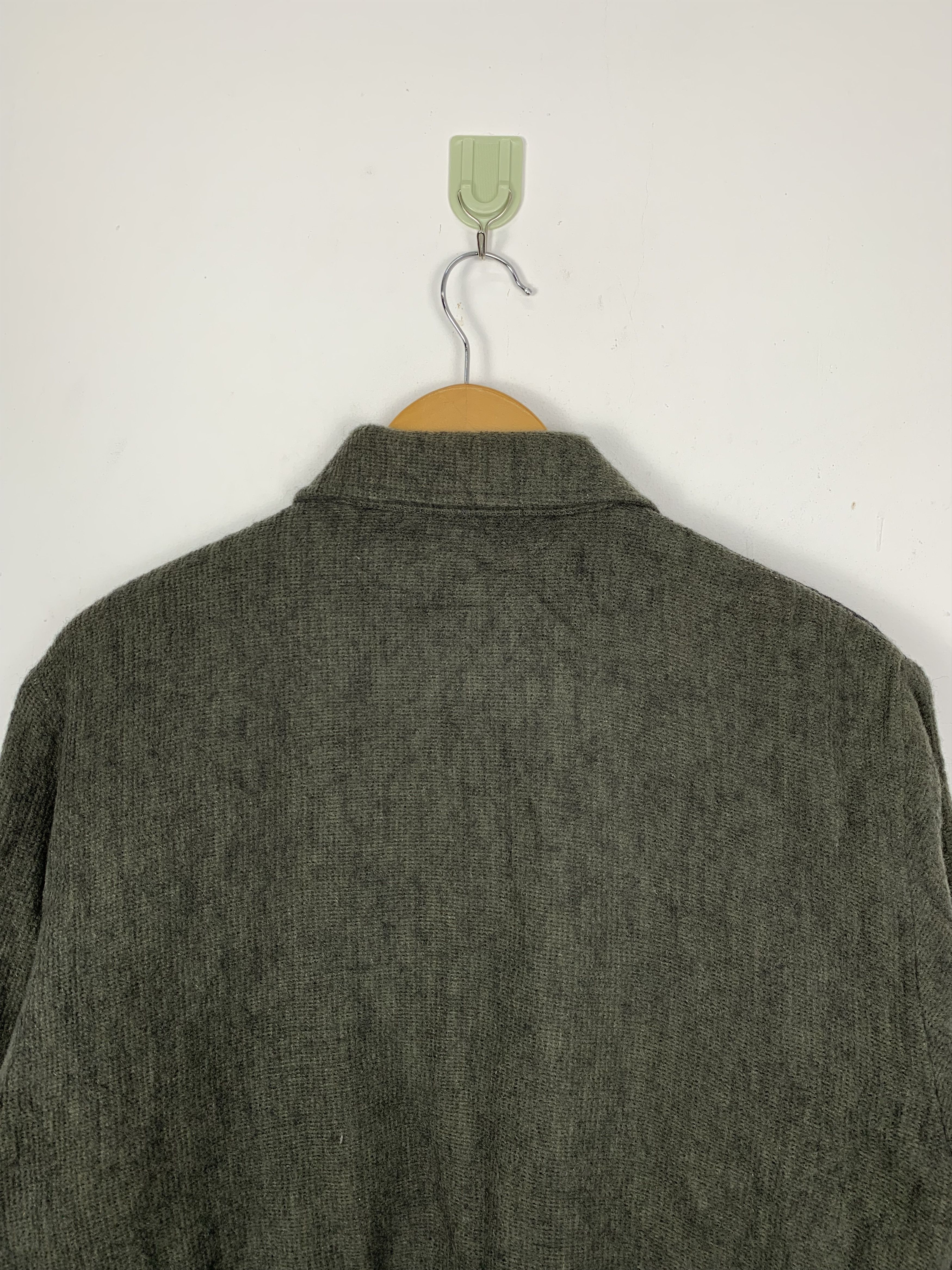 Japanese Brand Vintage KING RICHARD Bomber Style Jackets Wool J0669 Size US S / EU 44-46 / 1 - 12 Thumbnail