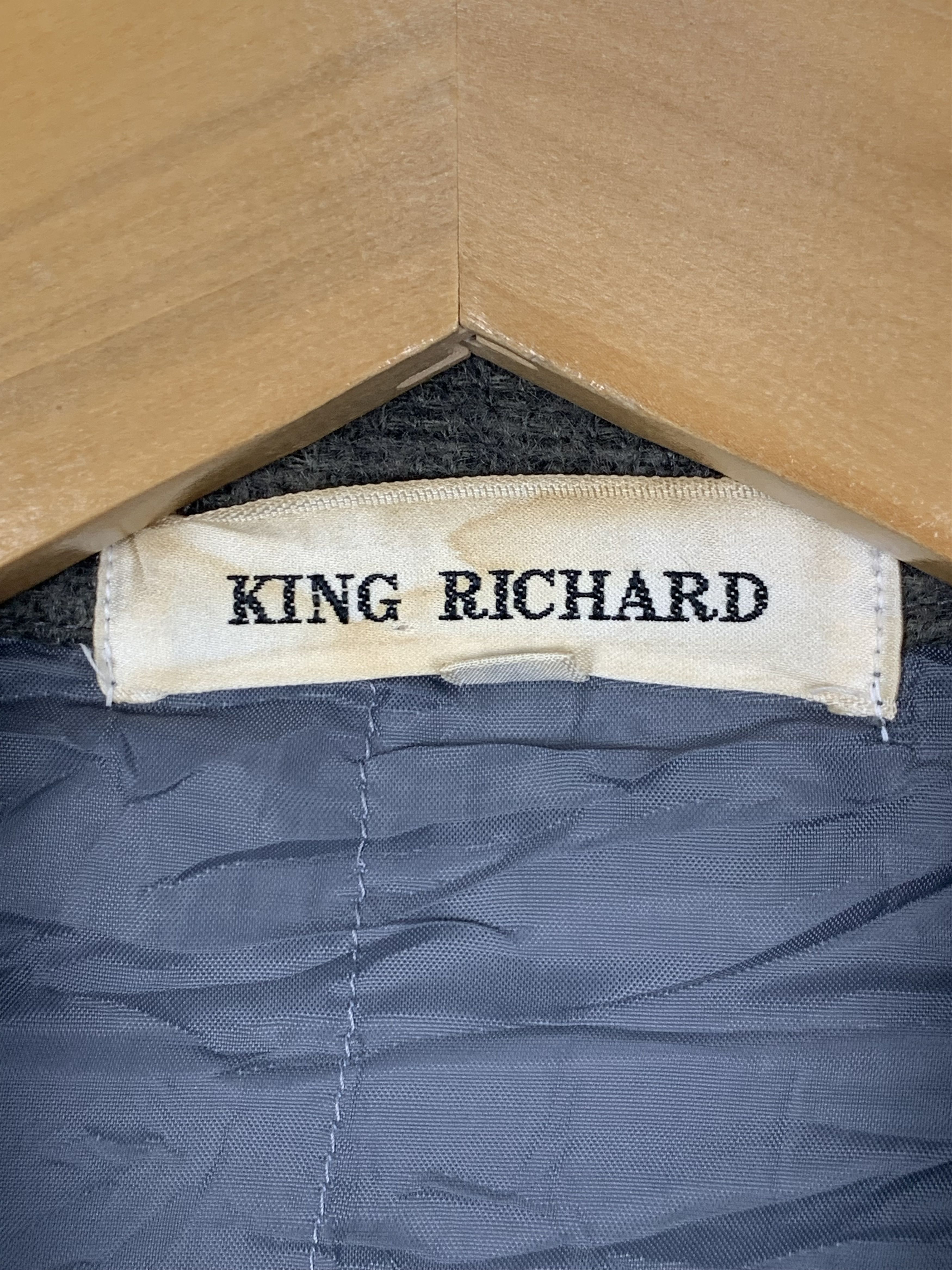 Japanese Brand Vintage KING RICHARD Bomber Style Jackets Wool J0669 Size US S / EU 44-46 / 1 - 8 Thumbnail