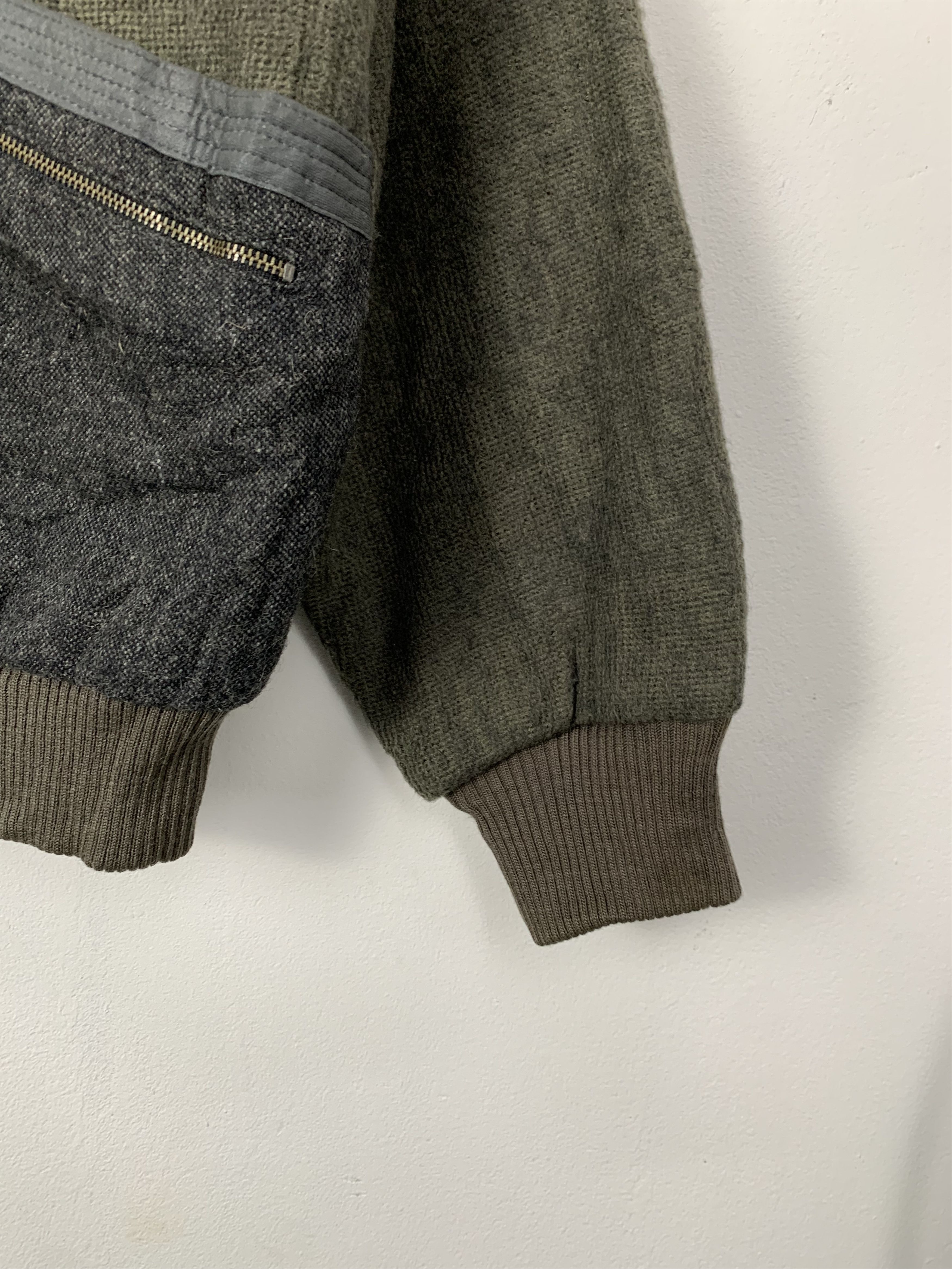 Japanese Brand Vintage KING RICHARD Bomber Style Jackets Wool J0669 Size US S / EU 44-46 / 1 - 3 Thumbnail