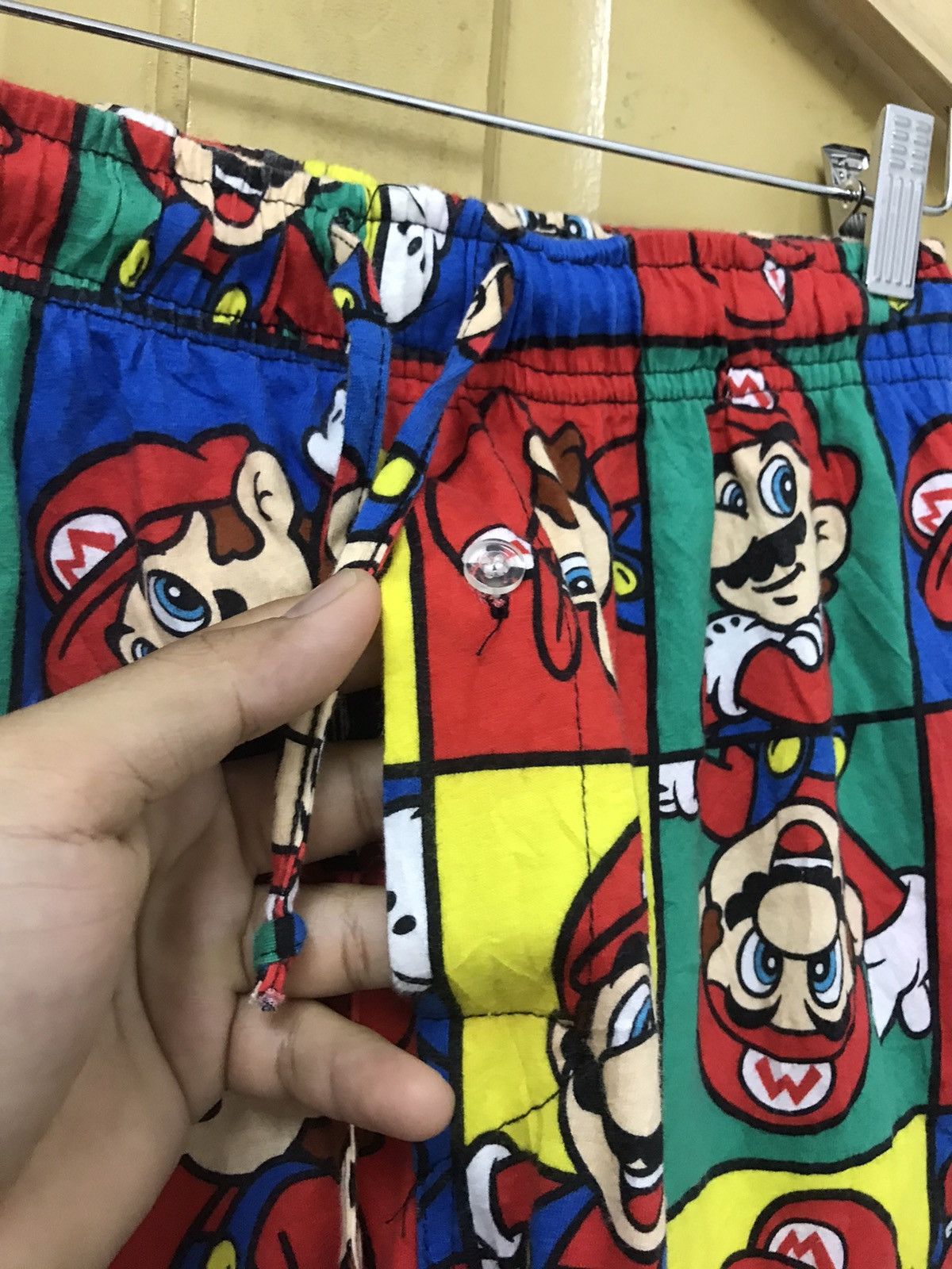 Nintendo Rare❗️Super Mario Full Printed Pants Like Levis Size US 32 / EU 48 - 9 Thumbnail