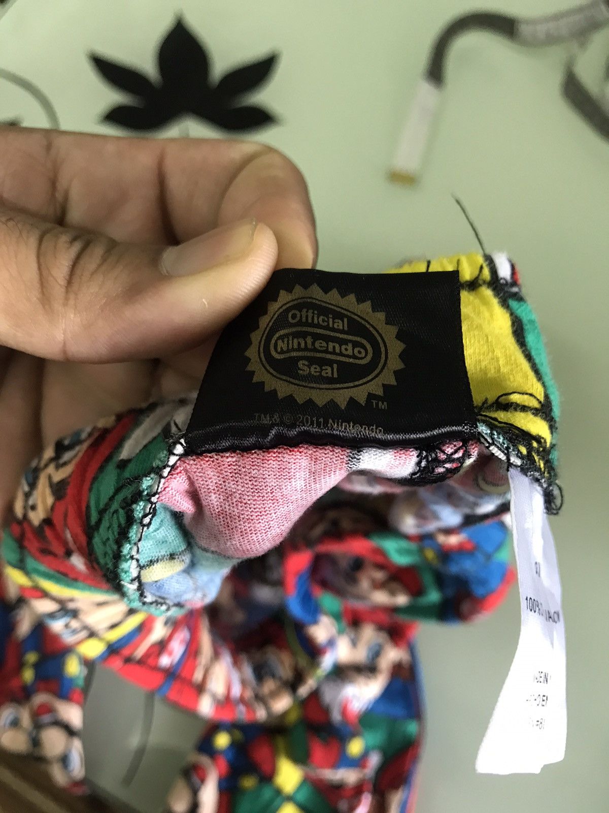 Nintendo Rare❗️Super Mario Full Printed Pants Like Levis Size US 32 / EU 48 - 16 Thumbnail