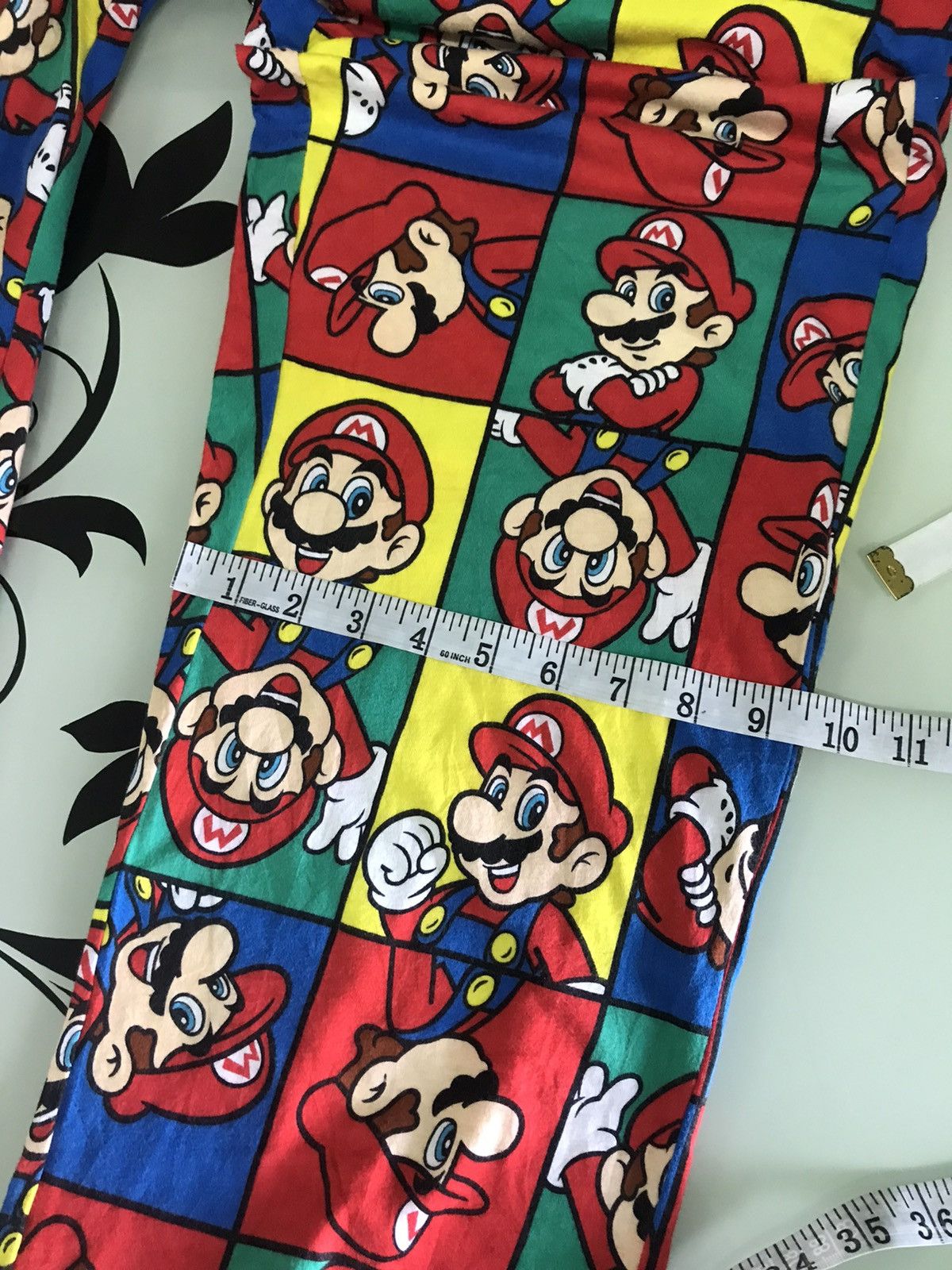 Nintendo Rare❗️Super Mario Full Printed Pants Like Levis Size US 32 / EU 48 - 22 Thumbnail