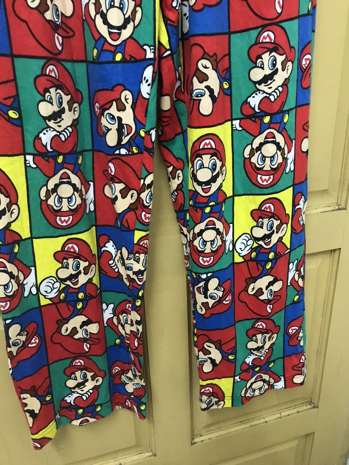 Nintendo Rare❗️Super Mario Full Printed Pants Like Levis Size US 32 / EU 48 - 5 Thumbnail