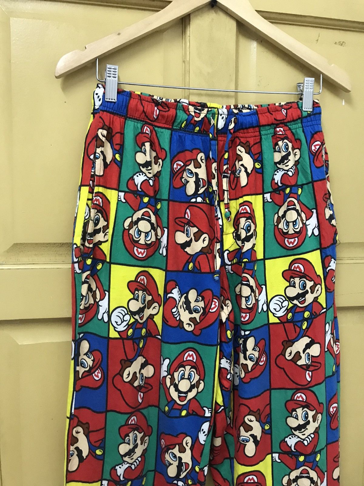 Nintendo Rare❗️Super Mario Full Printed Pants Like Levis Size US 32 / EU 48 - 3 Thumbnail