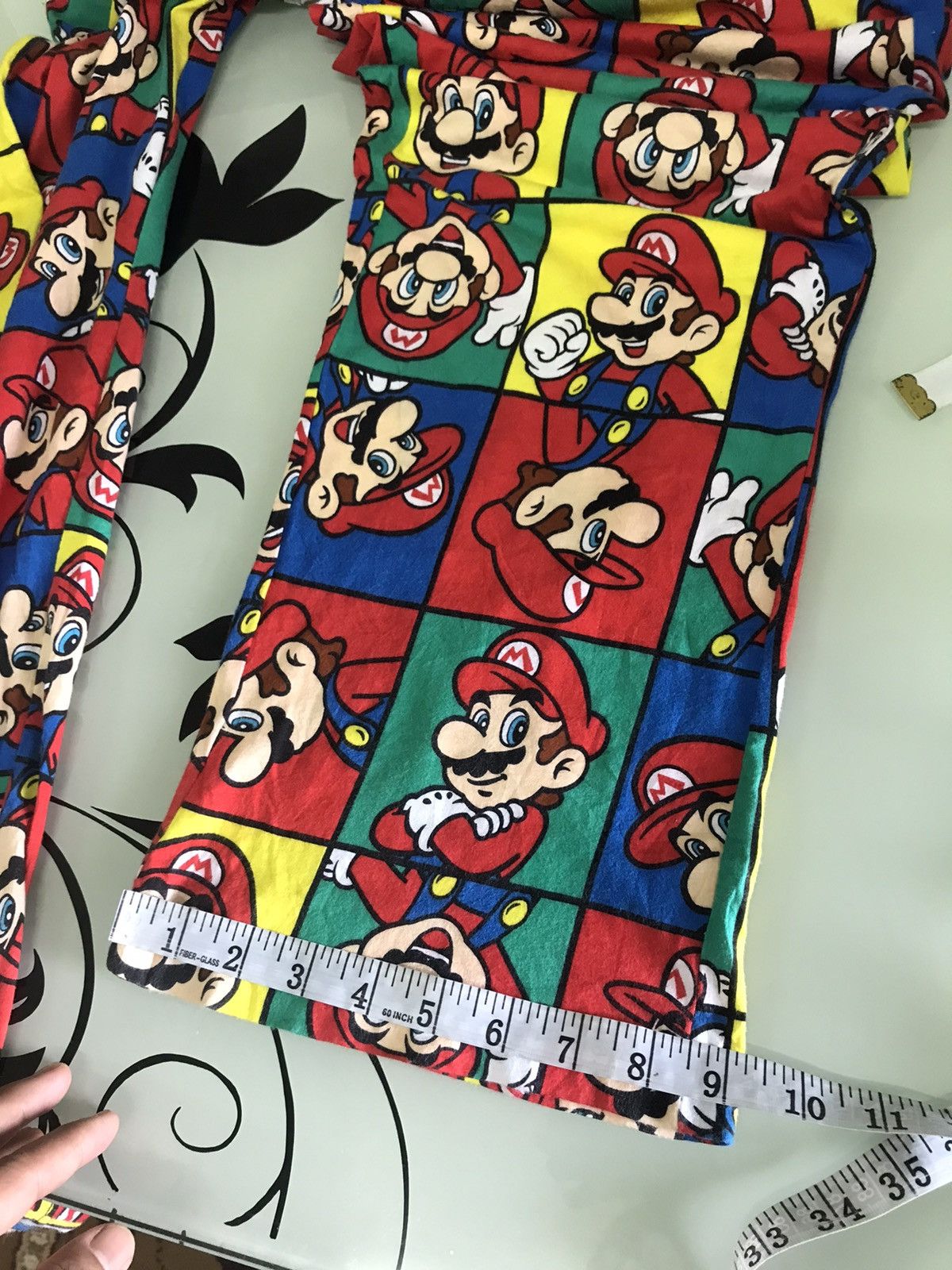 Nintendo Rare❗️Super Mario Full Printed Pants Like Levis Size US 32 / EU 48 - 23 Thumbnail