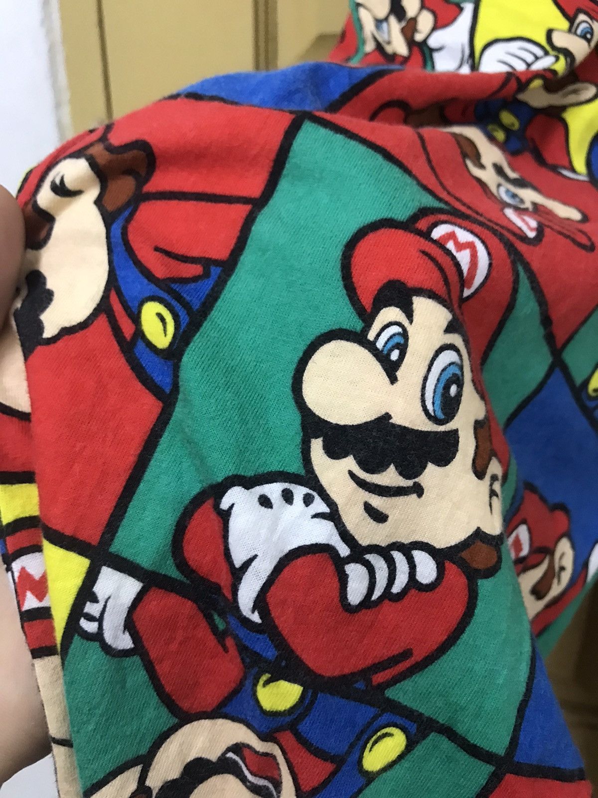 Nintendo Rare❗️Super Mario Full Printed Pants Like Levis Size US 32 / EU 48 - 10 Thumbnail