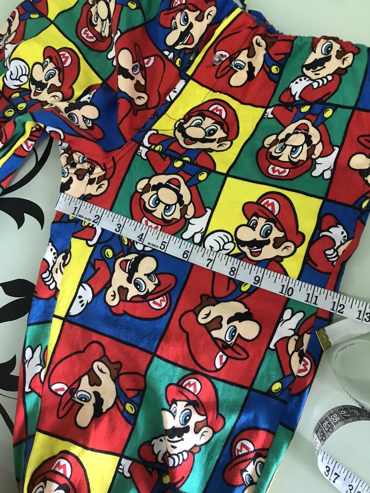 Nintendo Rare❗️Super Mario Full Printed Pants Like Levis Size US 32 / EU 48 - 21 Thumbnail