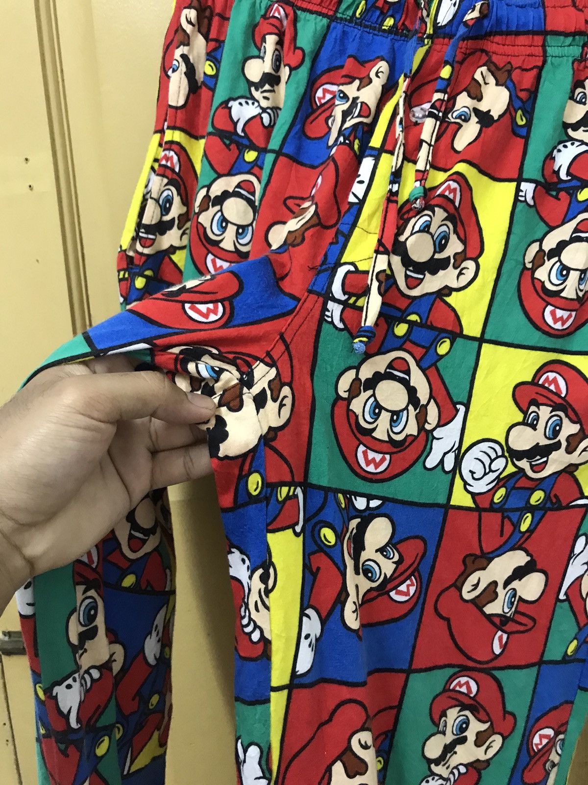 Nintendo Rare❗️Super Mario Full Printed Pants Like Levis Size US 32 / EU 48 - 13 Thumbnail
