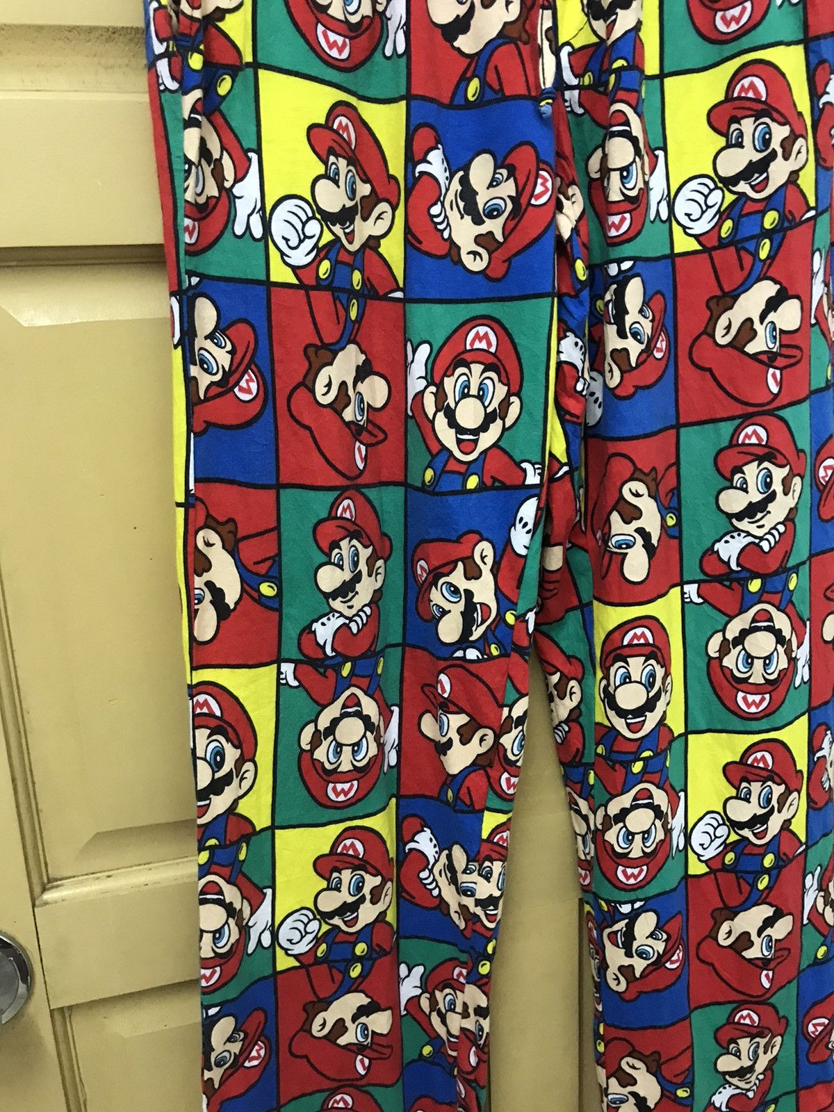 Nintendo Rare❗️Super Mario Full Printed Pants Like Levis Size US 32 / EU 48 - 4 Thumbnail