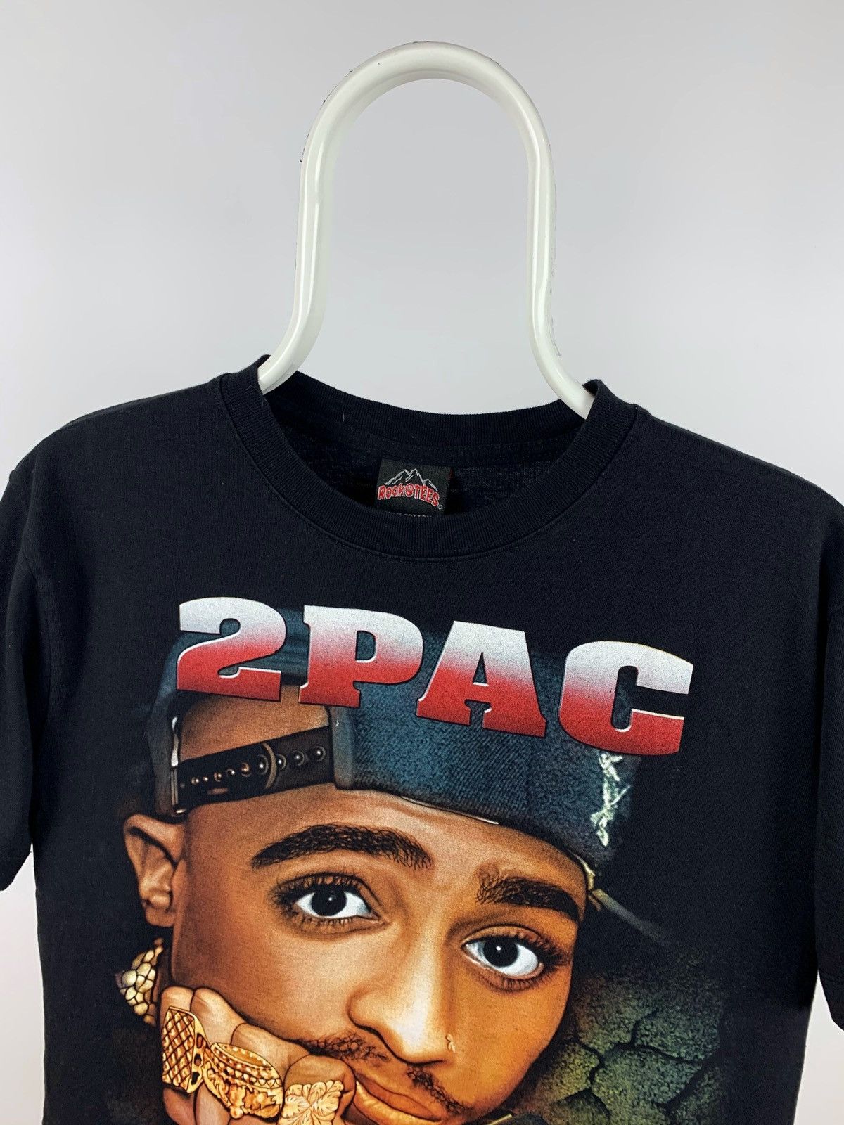 Band Tees Rare Vintage 90/00s 2Pac Tupac Double Sided Big Logo T-Shirt Size US M / EU 48-50 / 2 - 6 Thumbnail