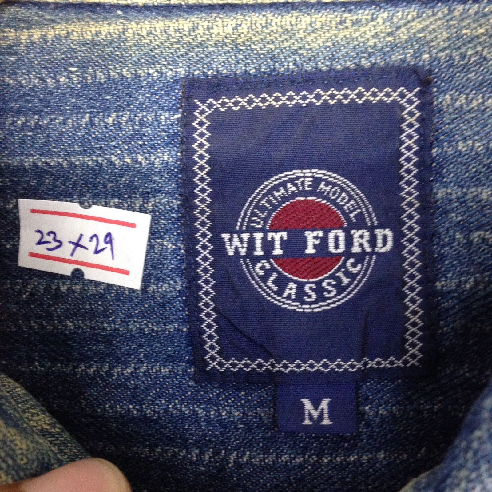 Indigo Vintage Denime Jacket Workwear WIT FORD Indigo Jacket Size US M / EU 48-50 / 2 - 6 Thumbnail
