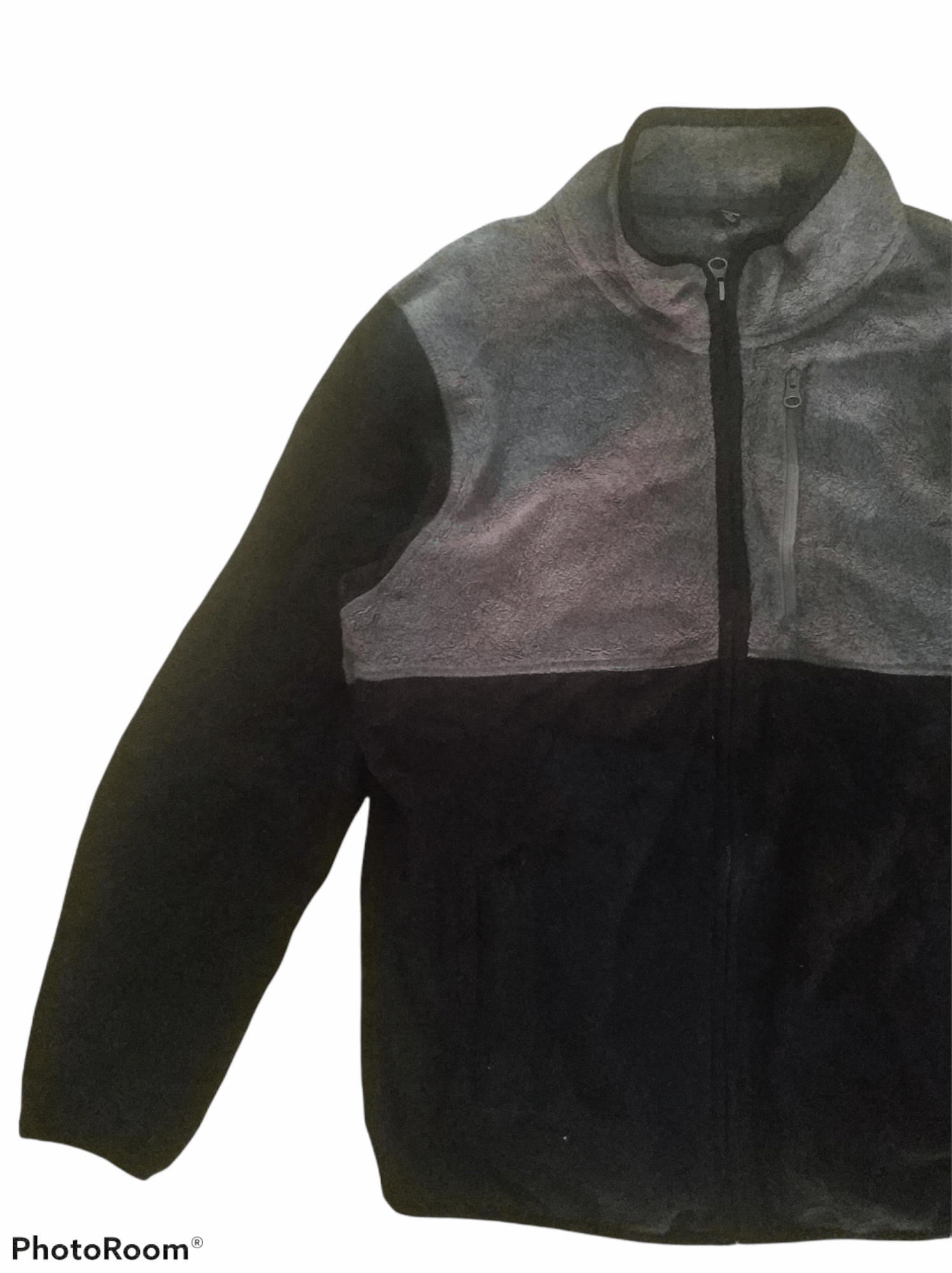 Japanese Brand 🔥Two Tone Uniqlo Zipper Fleece Jacket Size US M / EU 48-50 / 2 - 3 Thumbnail