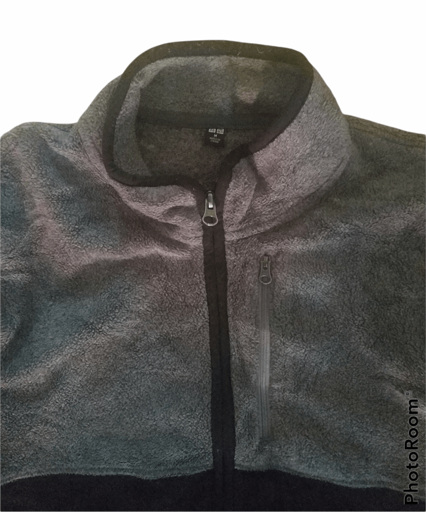 Japanese Brand 🔥Two Tone Uniqlo Zipper Fleece Jacket Size US M / EU 48-50 / 2 - 4 Thumbnail