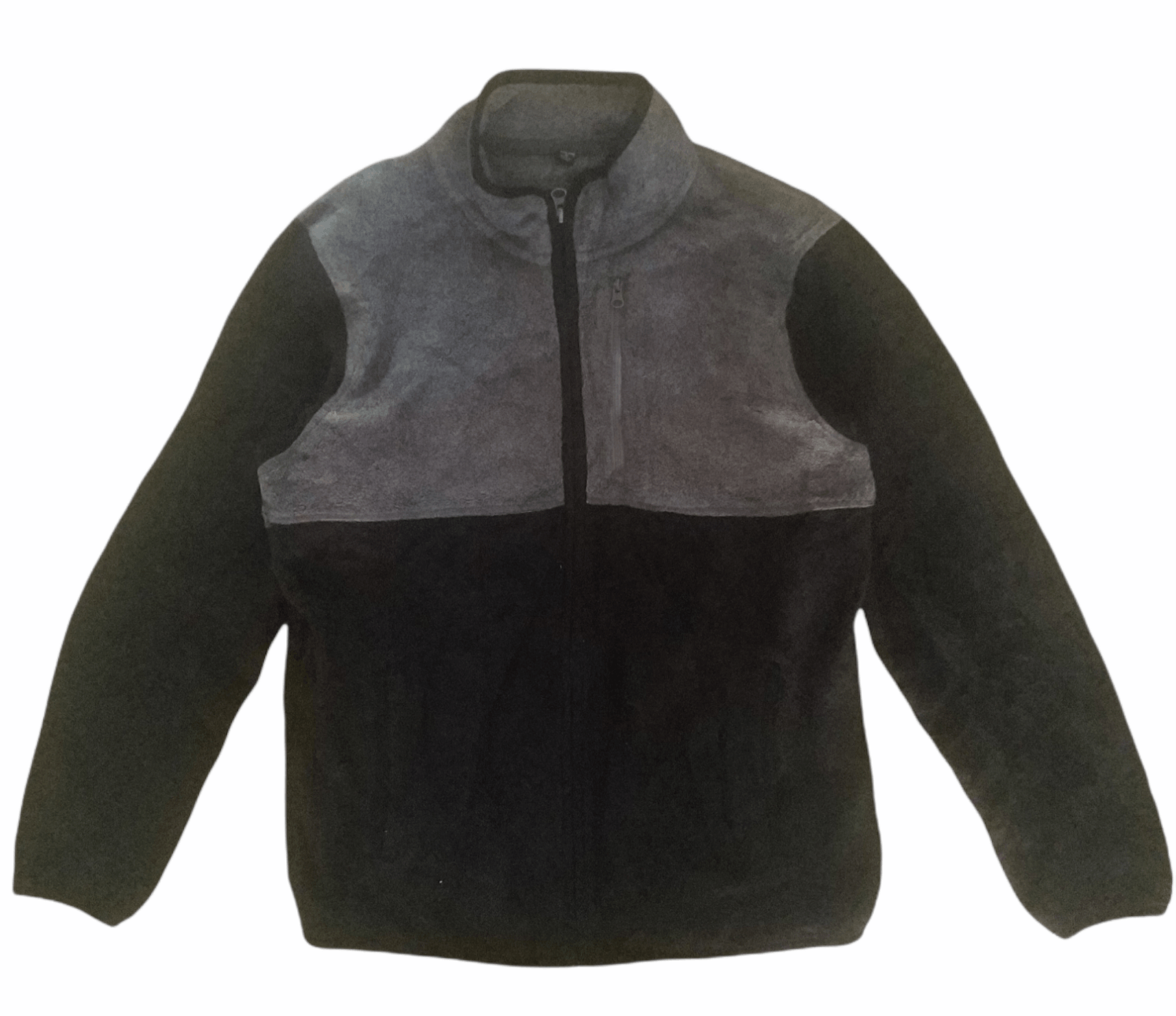 Japanese Brand 🔥Two Tone Uniqlo Zipper Fleece Jacket Size US M / EU 48-50 / 2 - 1 Thumbnail