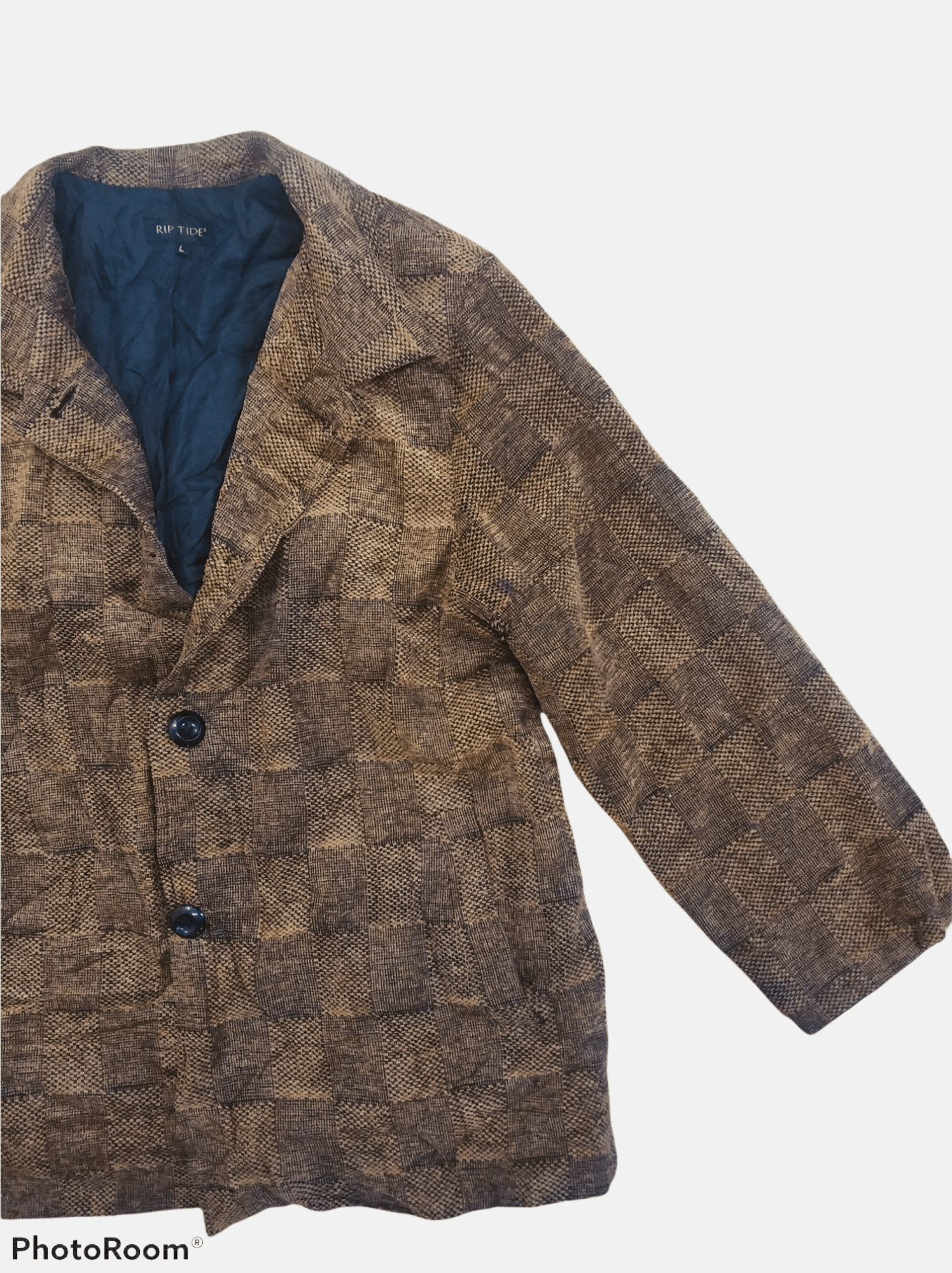 Japanese Brand 🔥Distressed Rip Tide Patchwork Button Ups Jacket Size US M / EU 48-50 / 2 - 2 Thumbnail