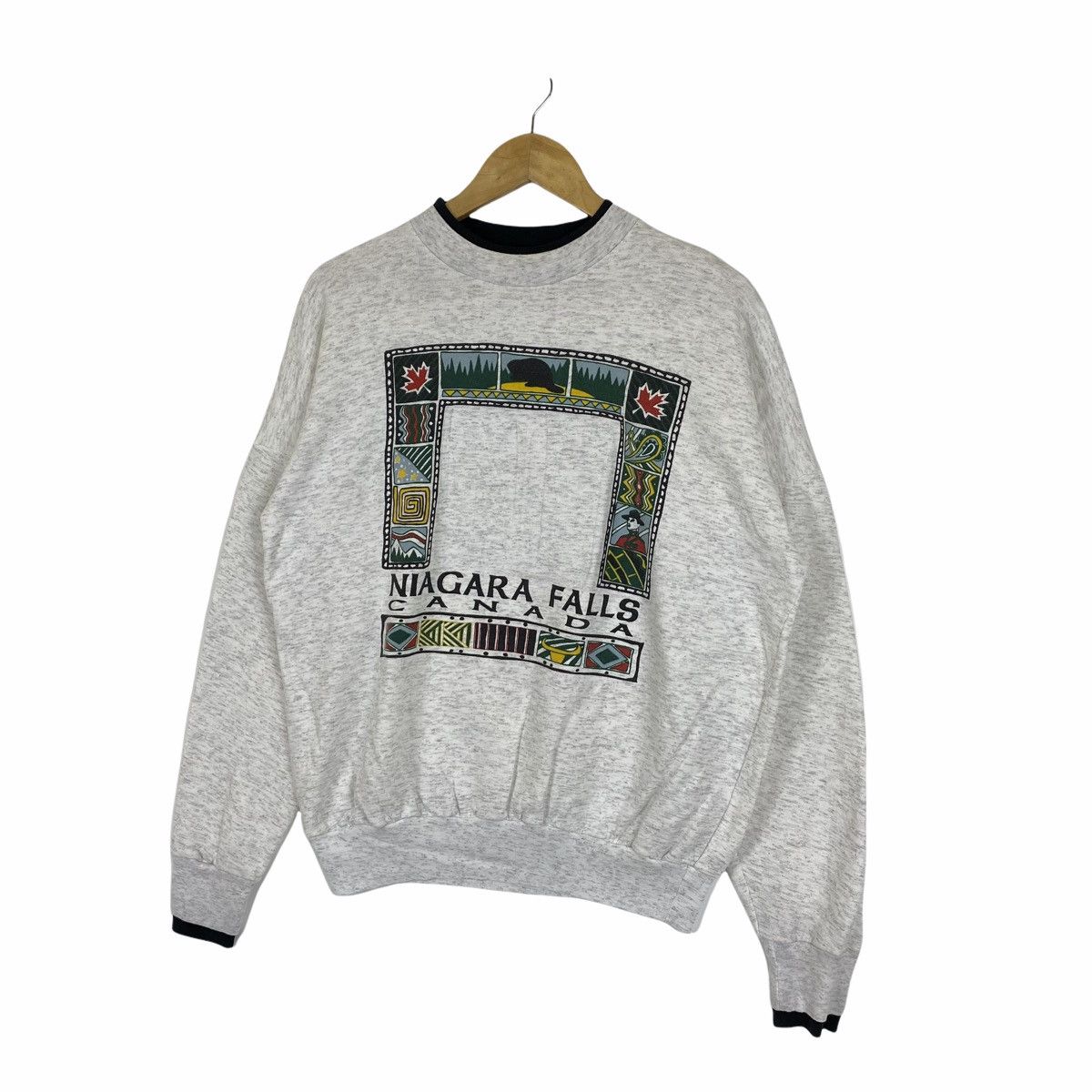 Vintage Vintage NIAGARA FALLS CANADA Big Logo Sweatshirt Pullover Size US M / EU 48-50 / 2 - 3 Thumbnail