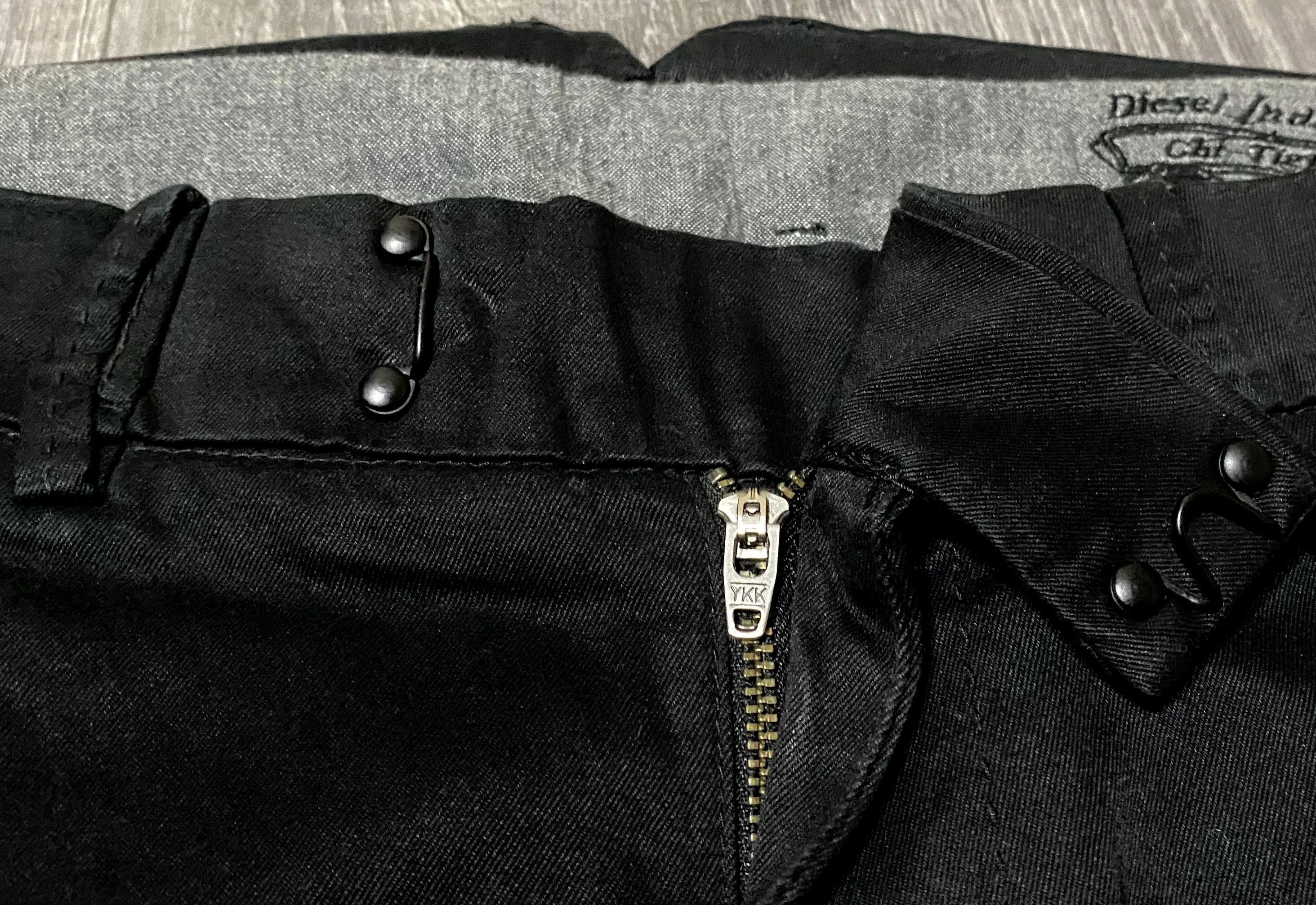 Diesel Black Diesel Industries Chi-Tight-E Slim Fit Pants Trousers Size US 30 / EU 46 - 10 Thumbnail