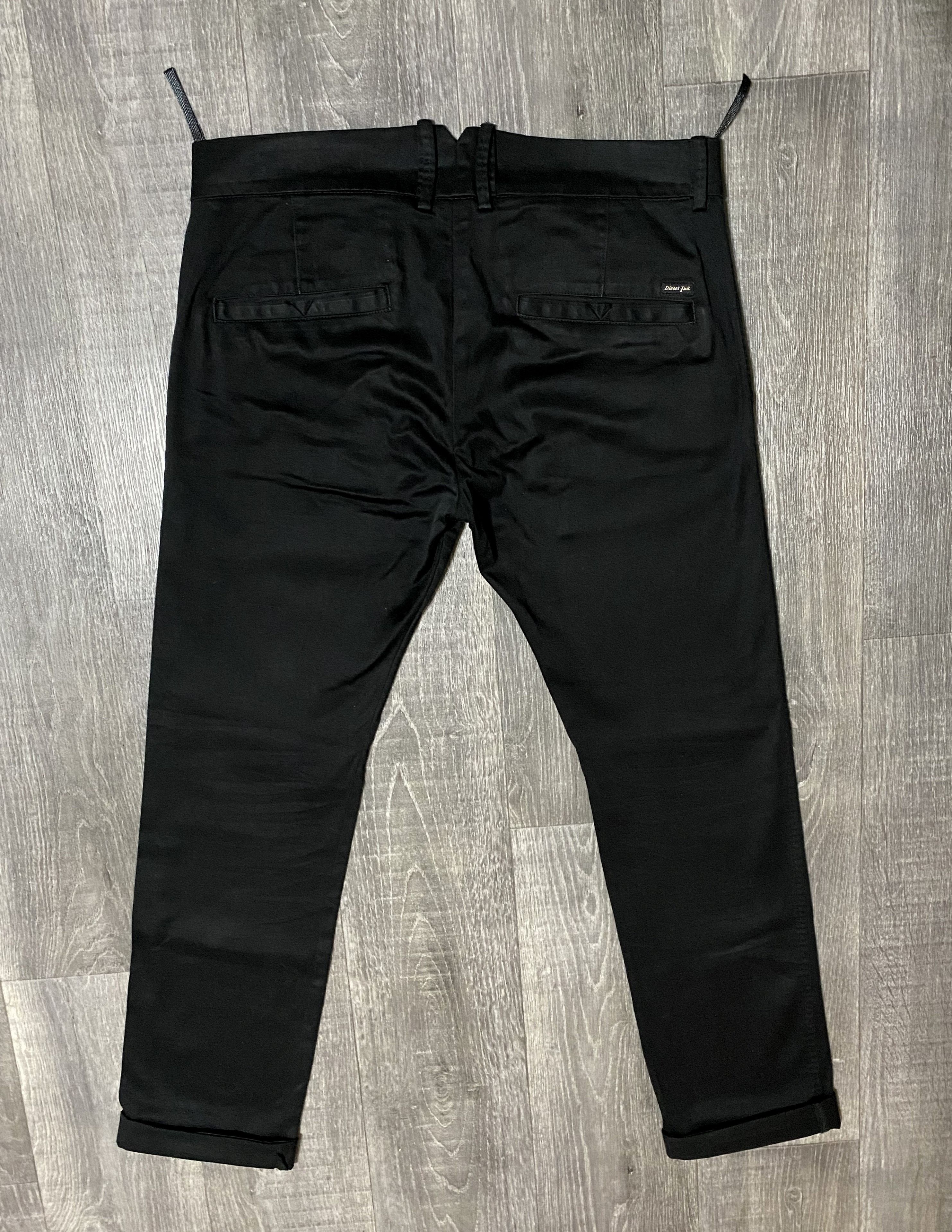 Diesel Black Diesel Industries Chi-Tight-E Slim Fit Pants Trousers Size US 30 / EU 46 - 2 Thumbnail