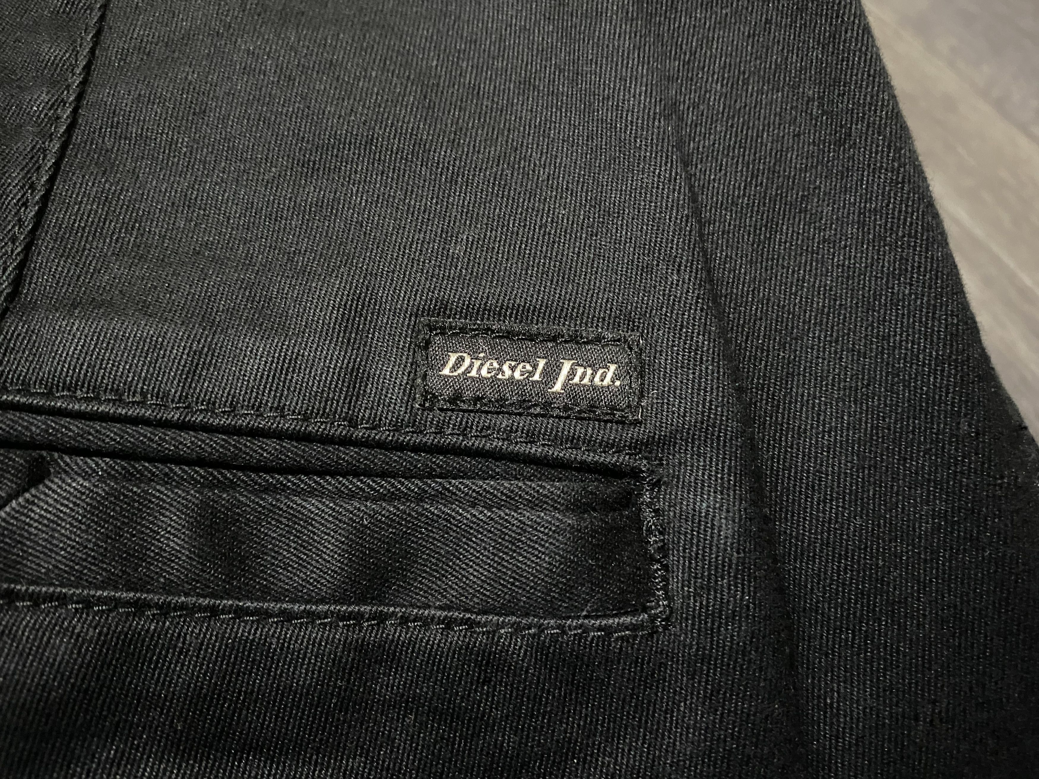 Diesel Black Diesel Industries Chi-Tight-E Slim Fit Pants Trousers Size US 30 / EU 46 - 6 Thumbnail