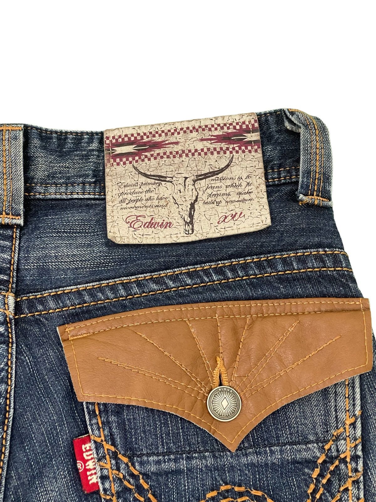 Edwin Flare Jeans Edwin XV Japan Clawmark Denim Boot Cut 2🟦5 Size US 30 / EU 46 - 10 Thumbnail
