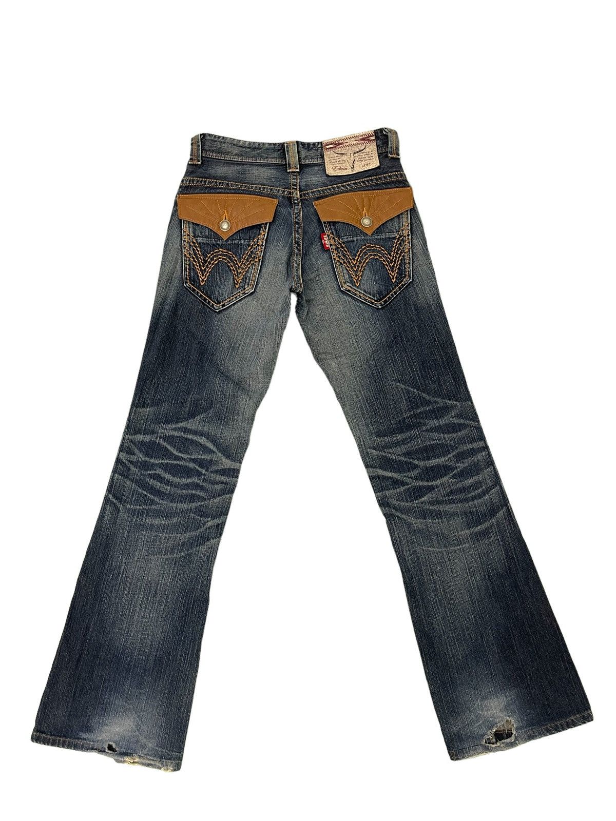 Edwin Flare Jeans Edwin XV Japan Clawmark Denim Boot Cut 2🟦5 Size US 30 / EU 46 - 3 Thumbnail