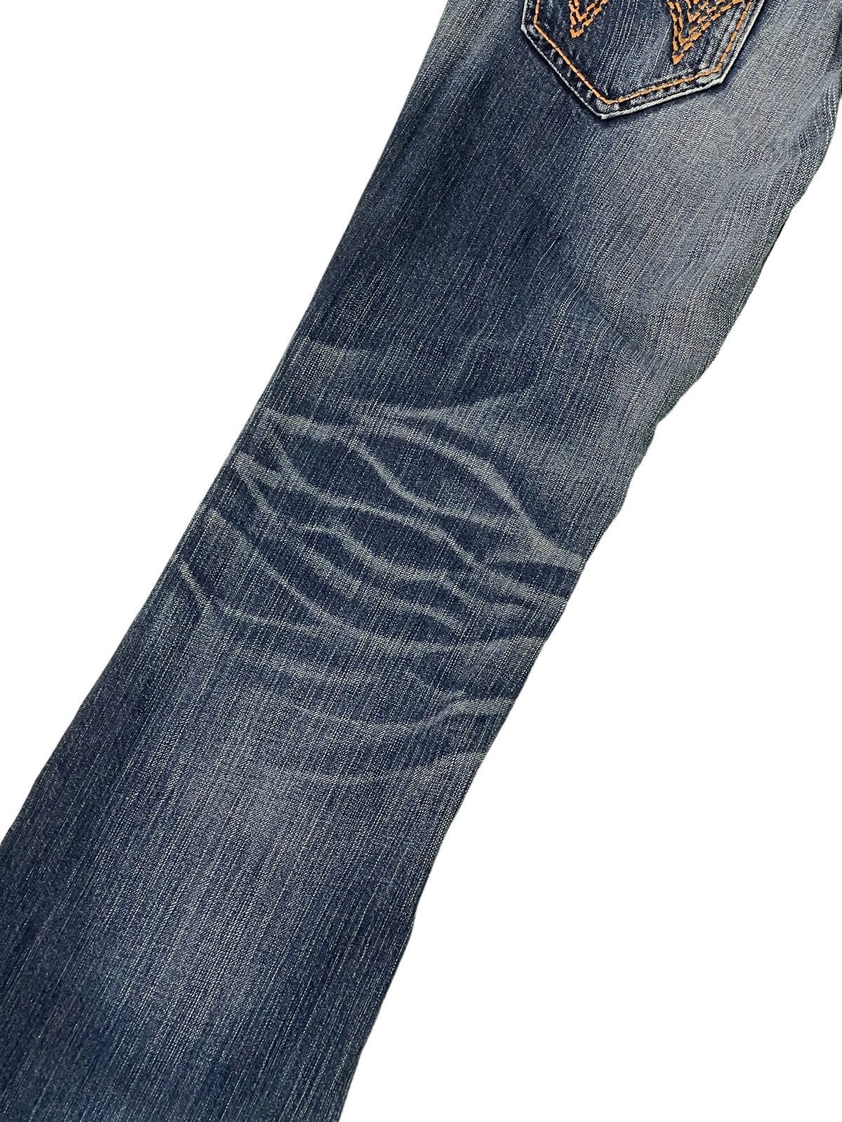 Edwin Flare Jeans Edwin XV Japan Clawmark Denim Boot Cut 2🟦5 Size US 30 / EU 46 - 6 Thumbnail