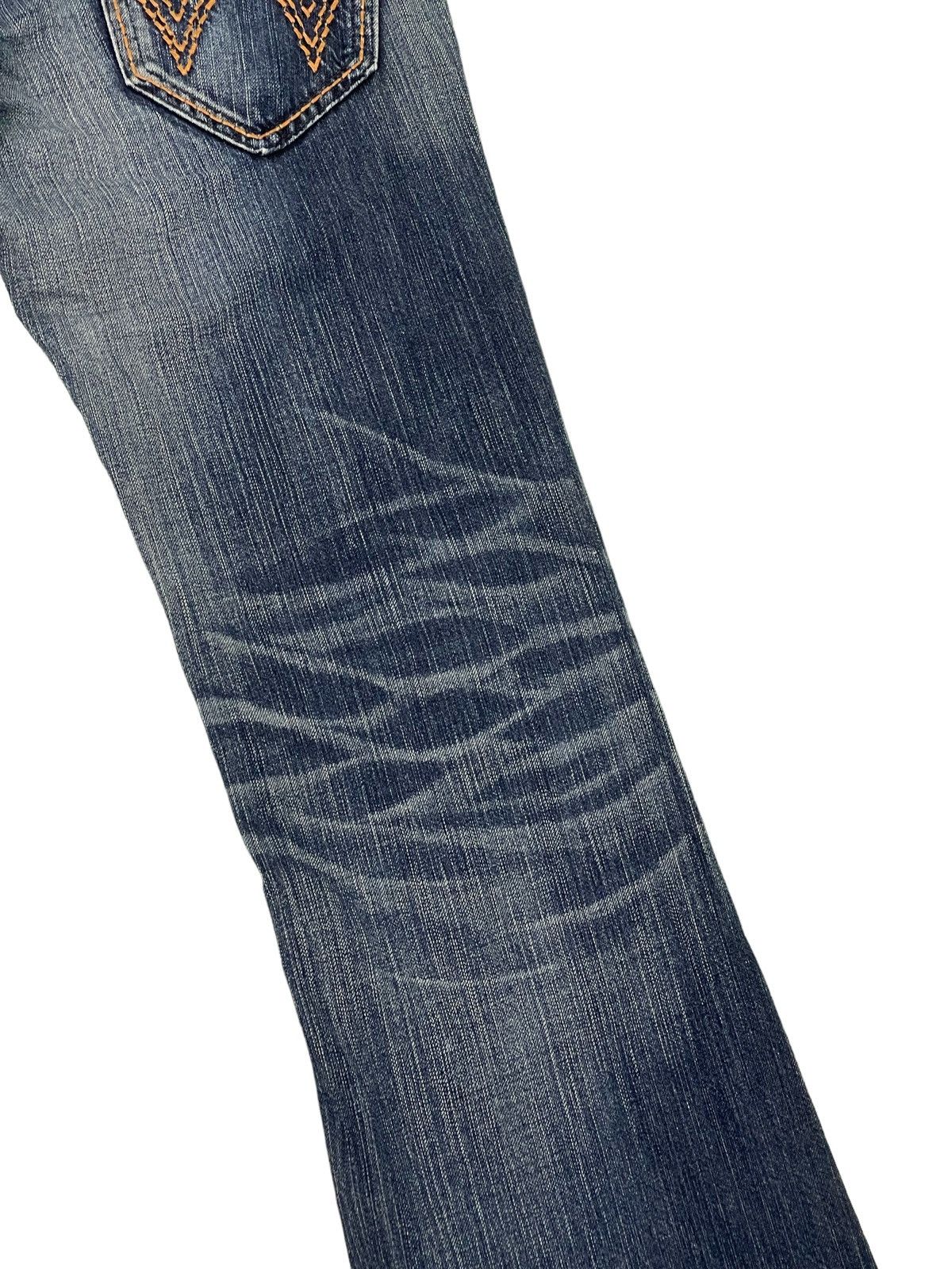 Edwin Flare Jeans Edwin XV Japan Clawmark Denim Boot Cut 2🟦5 Size US 30 / EU 46 - 7 Thumbnail