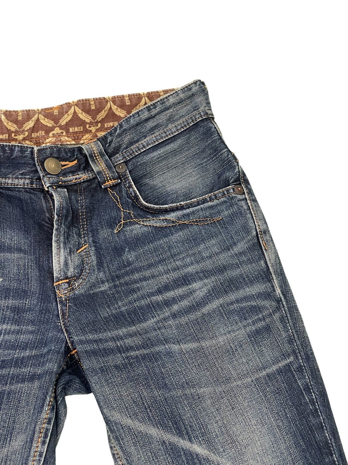 Edwin Flare Jeans Edwin XV Japan Clawmark Denim Boot Cut 2🟦5 Size US 30 / EU 46 - 19 Thumbnail