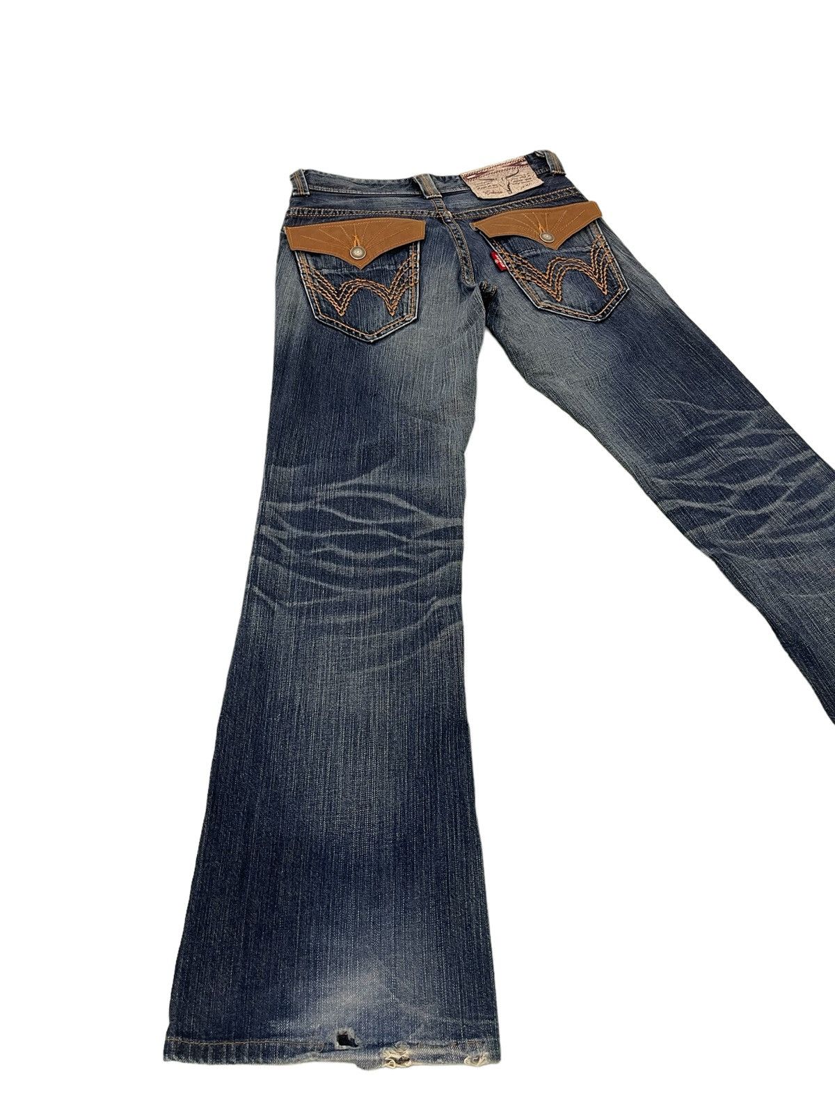 Edwin Flare Jeans Edwin XV Japan Clawmark Denim Boot Cut 2🟦5 Size US 30 / EU 46 - 1 Thumbnail