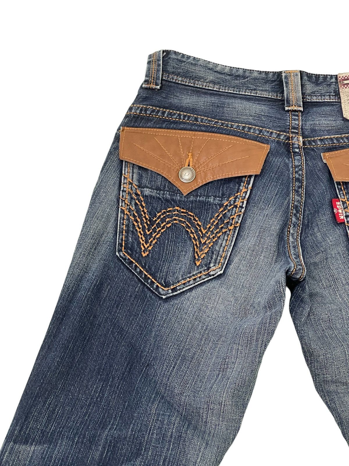 Edwin Flare Jeans Edwin XV Japan Clawmark Denim Boot Cut 2🟦5 Size US 30 / EU 46 - 8 Thumbnail