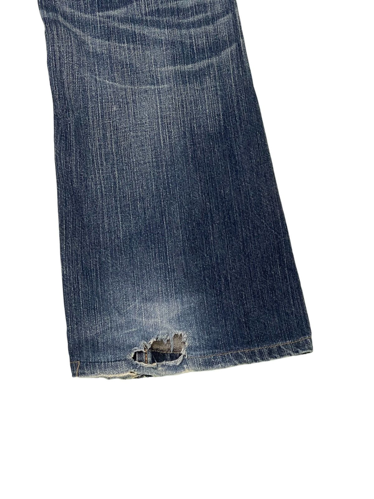 Edwin Flare Jeans Edwin XV Japan Clawmark Denim Boot Cut 2🟦5 Size US 30 / EU 46 - 4 Thumbnail