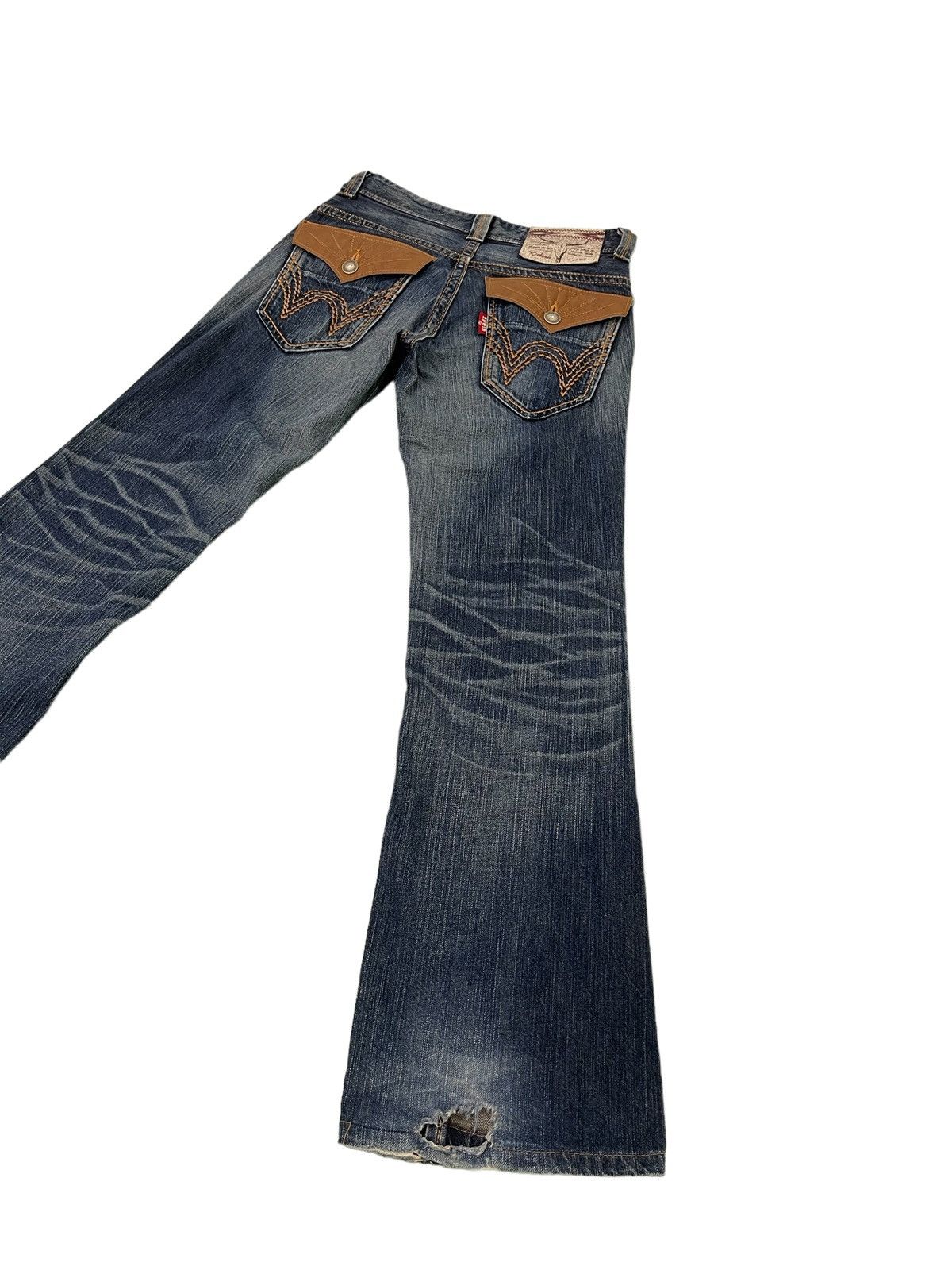 Edwin Flare Jeans Edwin XV Japan Clawmark Denim Boot Cut 2🟦5 Size US 30 / EU 46 - 2 Thumbnail