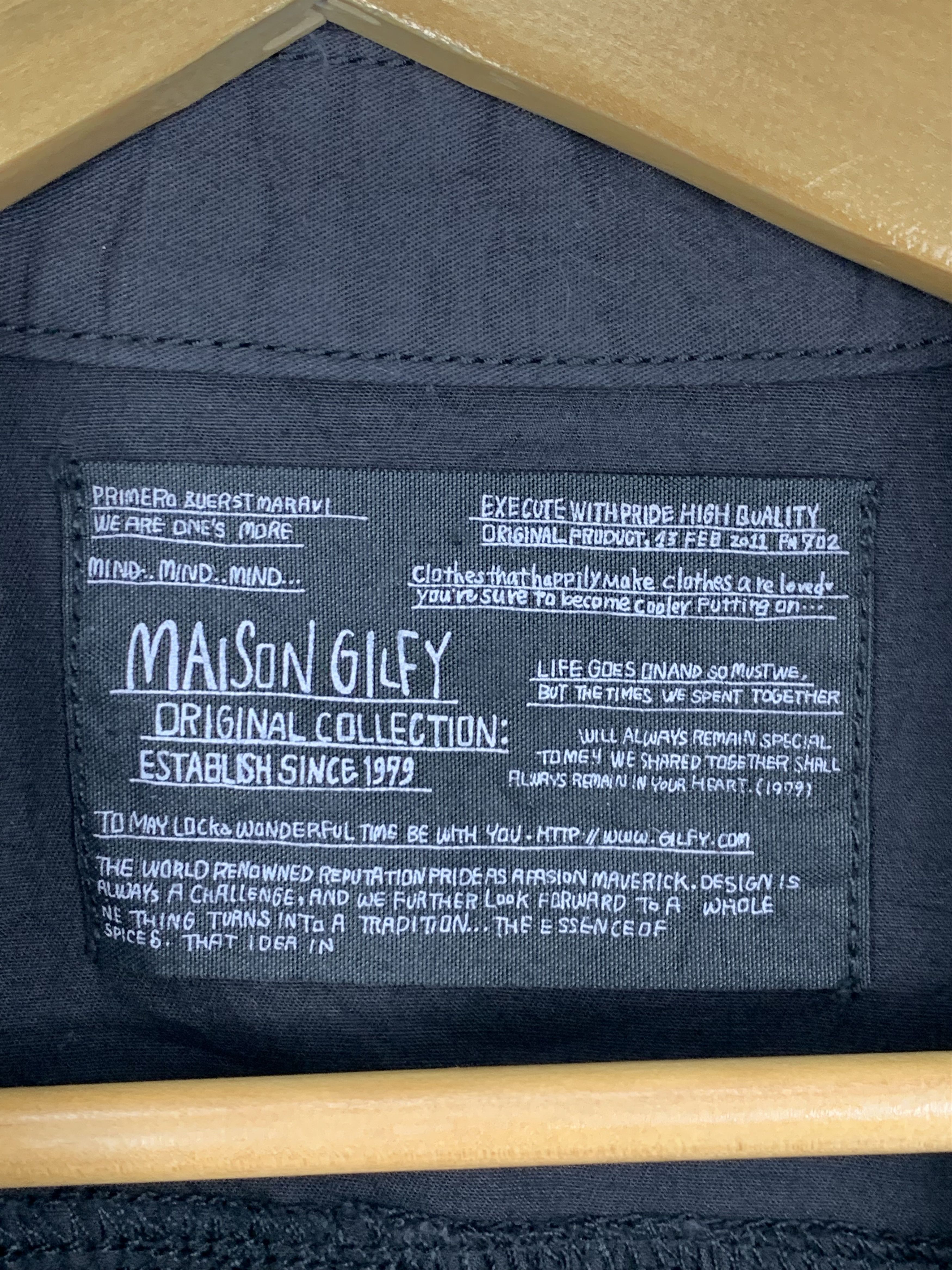 Japanese Brand Vintage Outwear Maison Gilfy Jacket J0661 Size US S / EU 44-46 / 1 - 9 Thumbnail