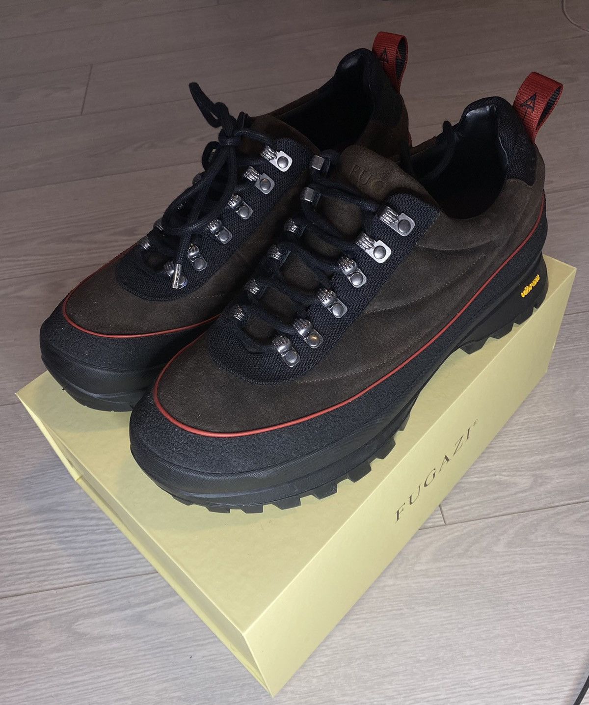 Designer Fugazi Boot Straps Hiking shoe | Grailed